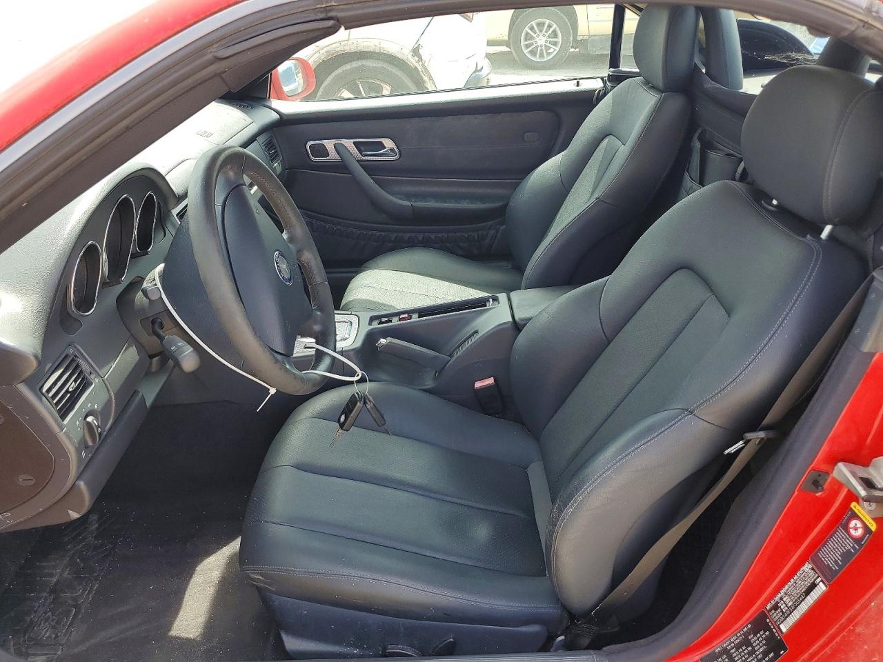 2004 Mercedes-benz Slk 230 Kompressor Red vin: WDBKK49F54F305447
