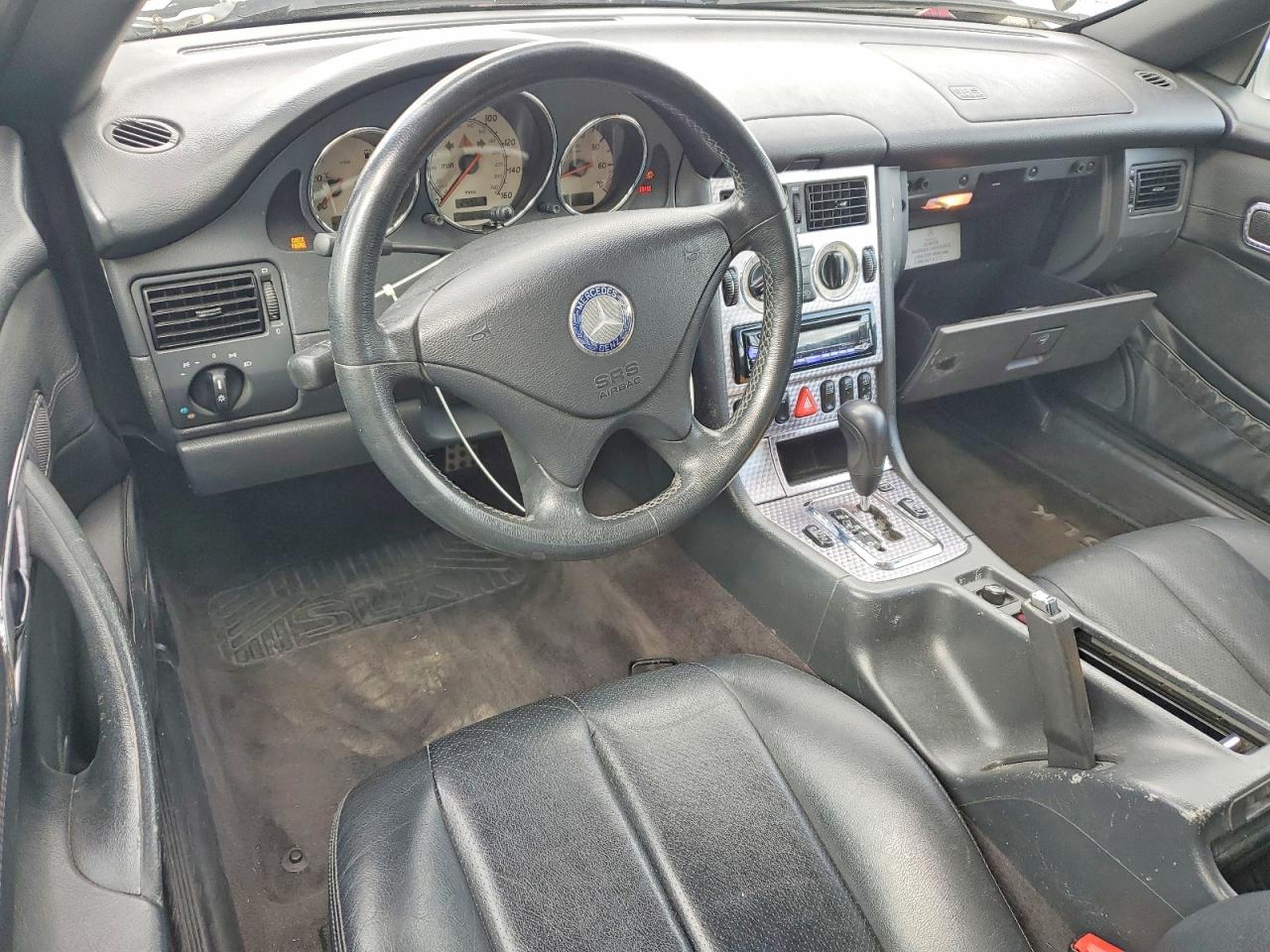 2004 Mercedes-benz Slk 230 Kompressor Silver vin: WDBKK49F54F306632