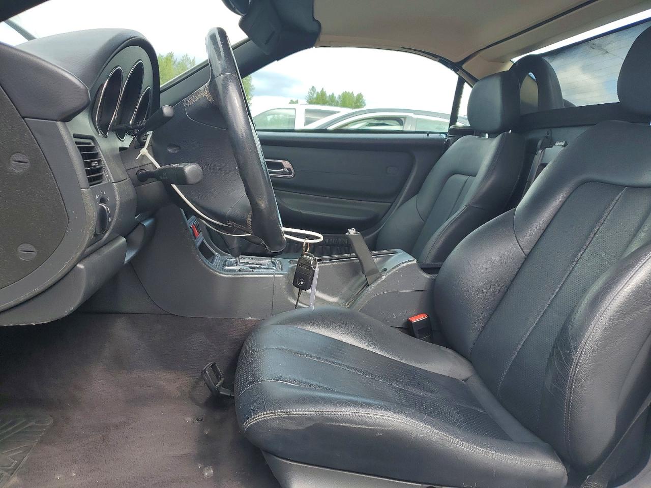 2004 Mercedes-benz Slk 230 Kompressor Silver vin: WDBKK49F54F306632