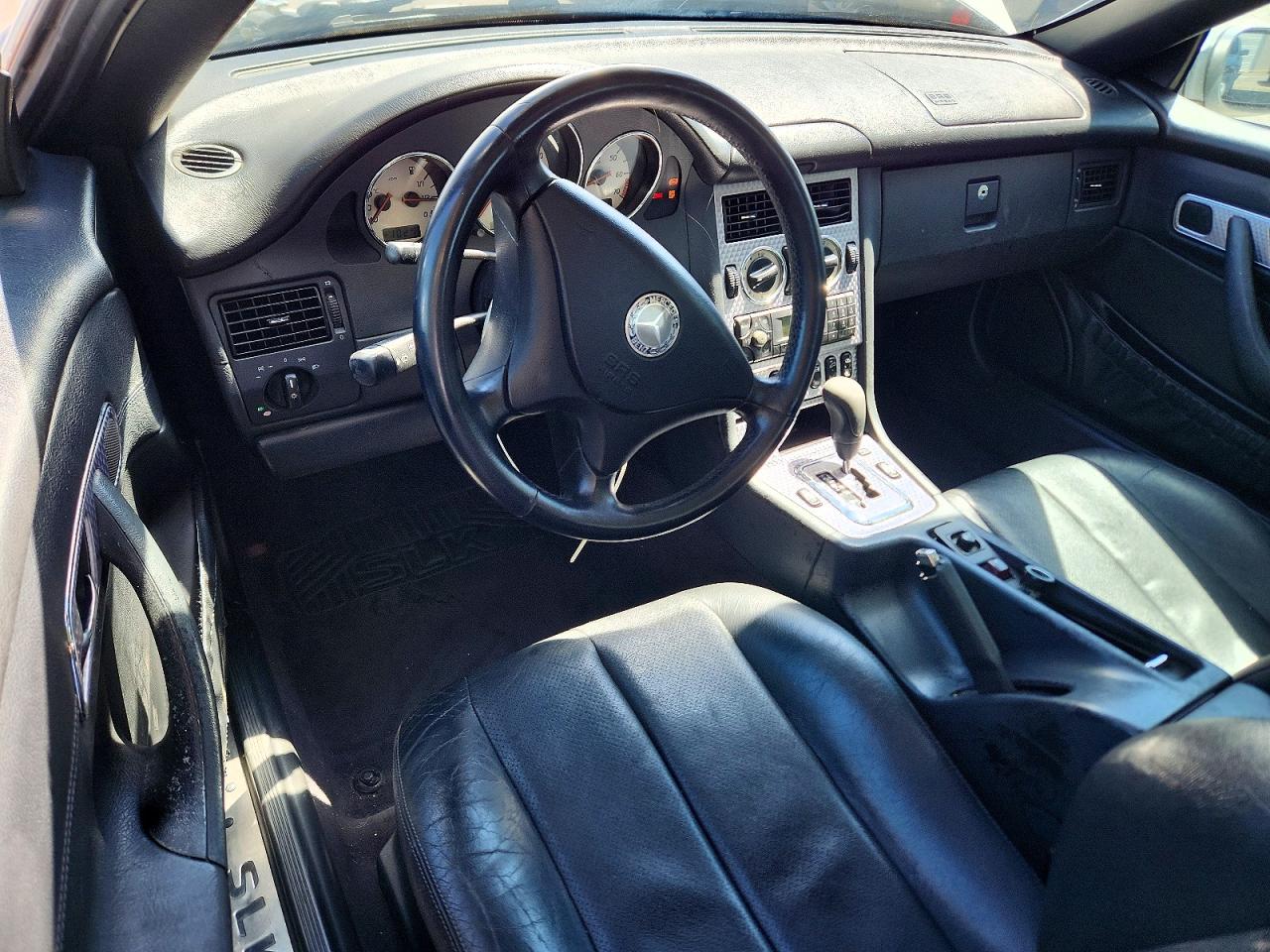 2002 Mercedes-benz Slk 230 Kompressor Silver vin: WDBKK49F62F252545