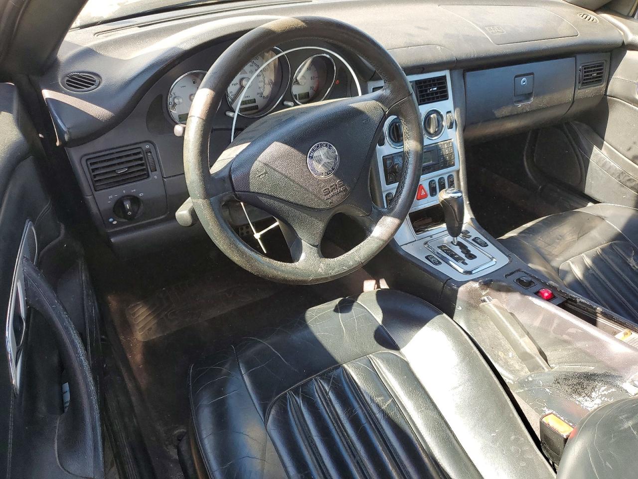 2004 Mercedes-benz Slk 230 Kompressor Silver vin: WDBKK49F64F307580