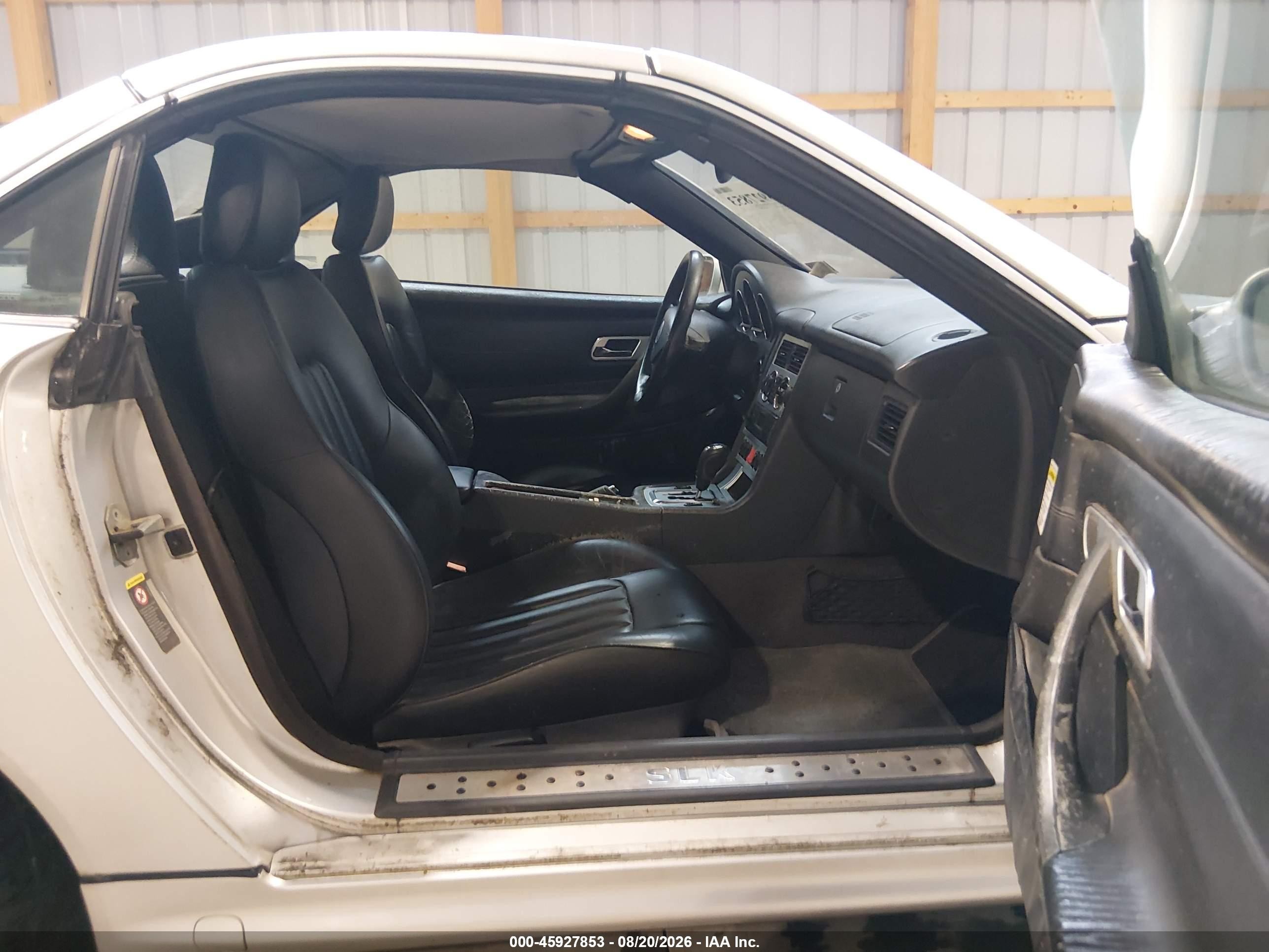 2004 Mercedes-benz Slk 230 Kompressor Серебряный vin: WDBKK49F64F311404
