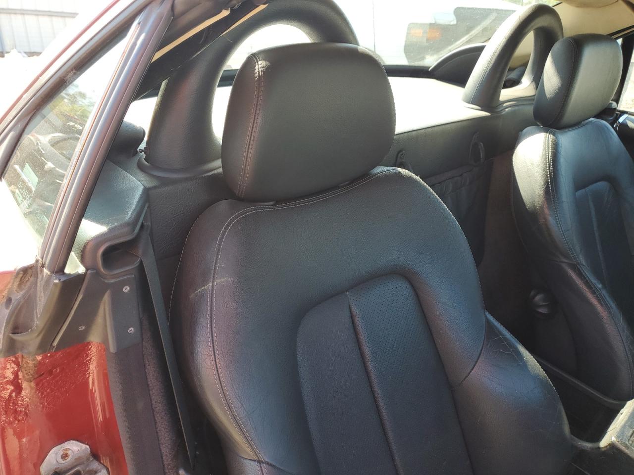 2001 Mercedes-benz Slk 230 Kompressor Red vin: WDBKK49F71F188997