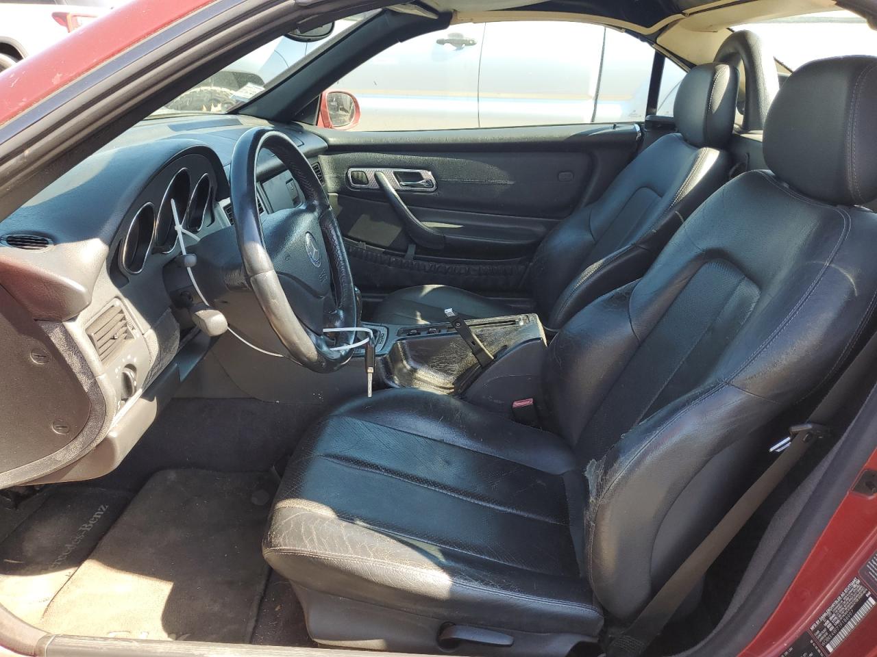 2001 Mercedes-benz Slk 230 Kompressor Red vin: WDBKK49F71F188997
