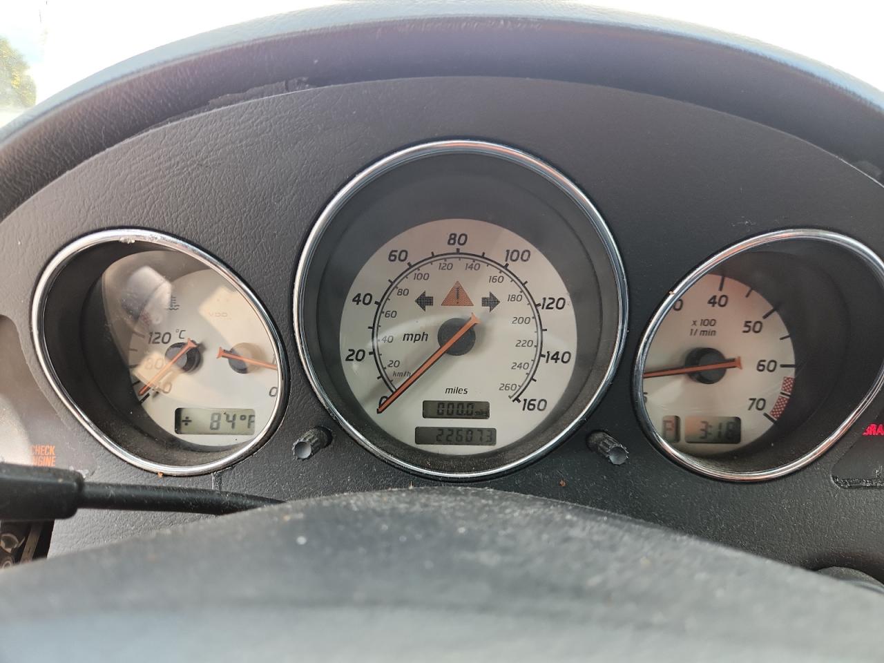 2001 Mercedes-benz Slk 230 Kompressor Silver vin: WDBKK49F71F223246