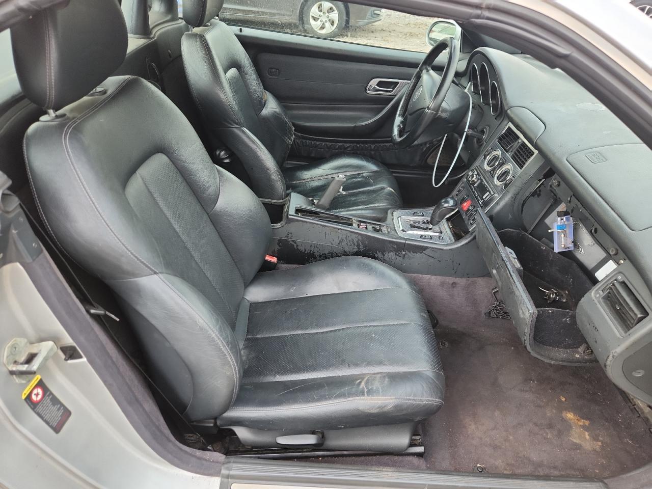 2001 Mercedes-benz Slk 230 Kompressor Silver vin: WDBKK49F71F223246