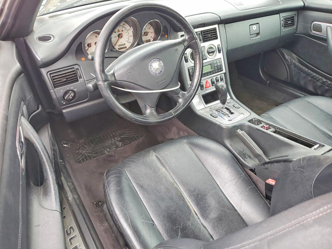 2001 Mercedes Benz Slk 230 Kompressor Red vin: WDBKK49F71F229516
