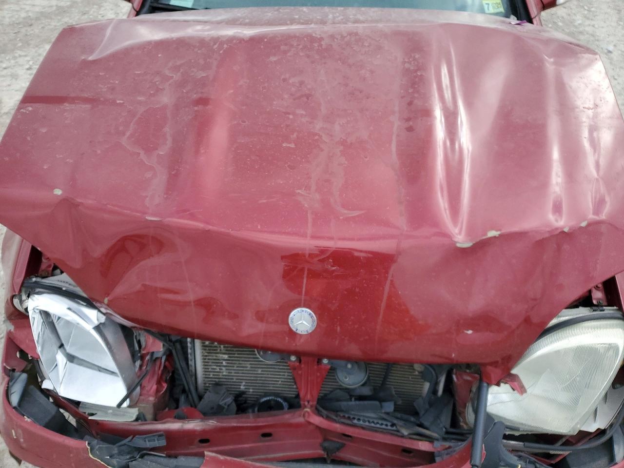 2001 Mercedes-benz Slk 230 Kompressor Red vin: WDBKK49F81F187339