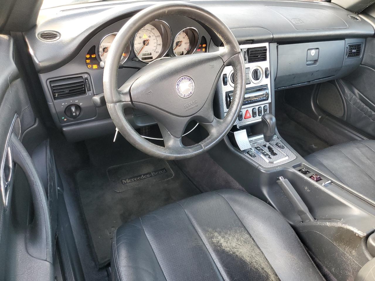2001 Mercedes-benz Slk 230 Kompressor Burgundy vin: WDBKK49F81F196199