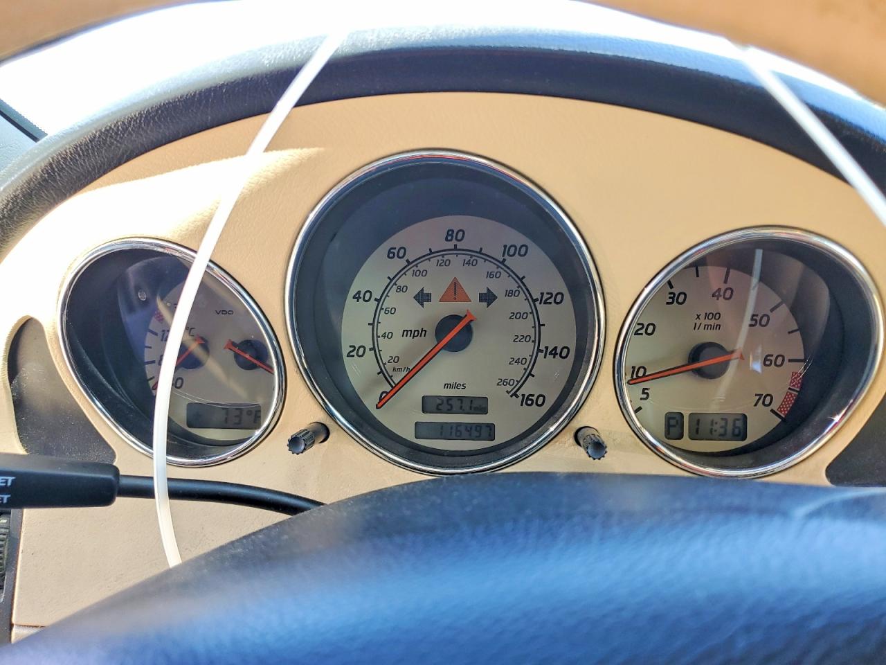 2001 Mercedes-benz Slk 230 Kompressor Red vin: WDBKK49F81F225345