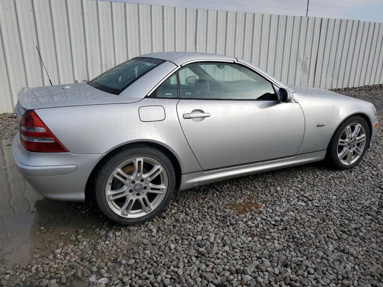 2004 Mercedes-benz Slk 230 Kompressor Silver vin: WDBKK49F84F306804