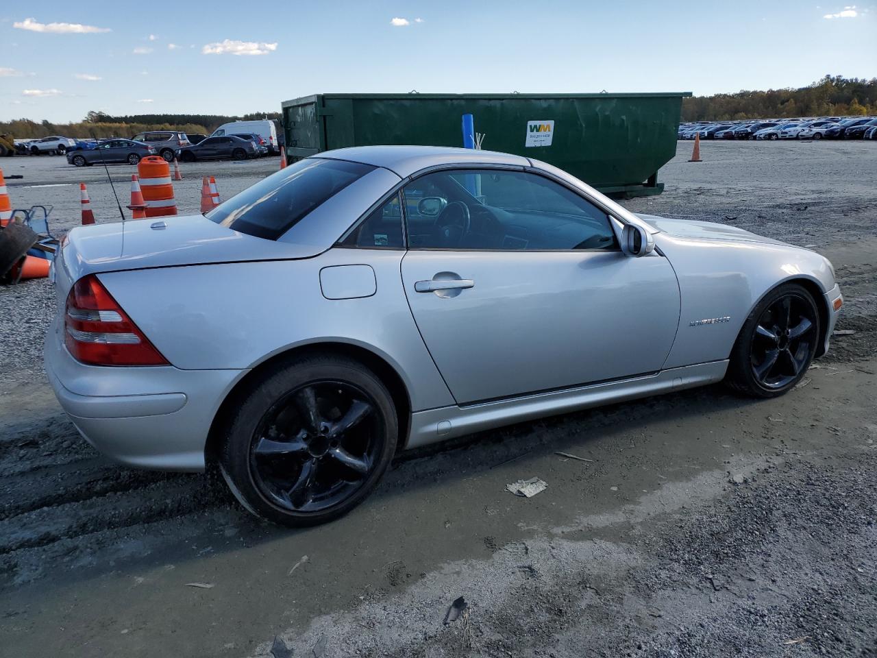 2001 Mercedes-benz Slk 230 Kompressor Silver vin: WDBKK49F91F187494