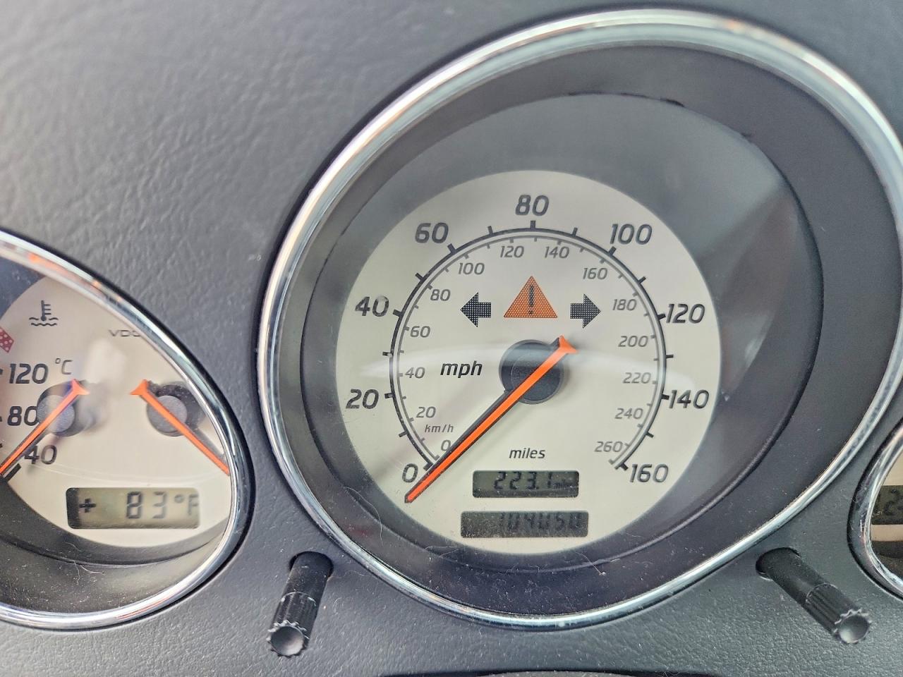 2002 Mercedes-benz Slk 230 Kompressor Blue vin: WDBKK49F92F269257