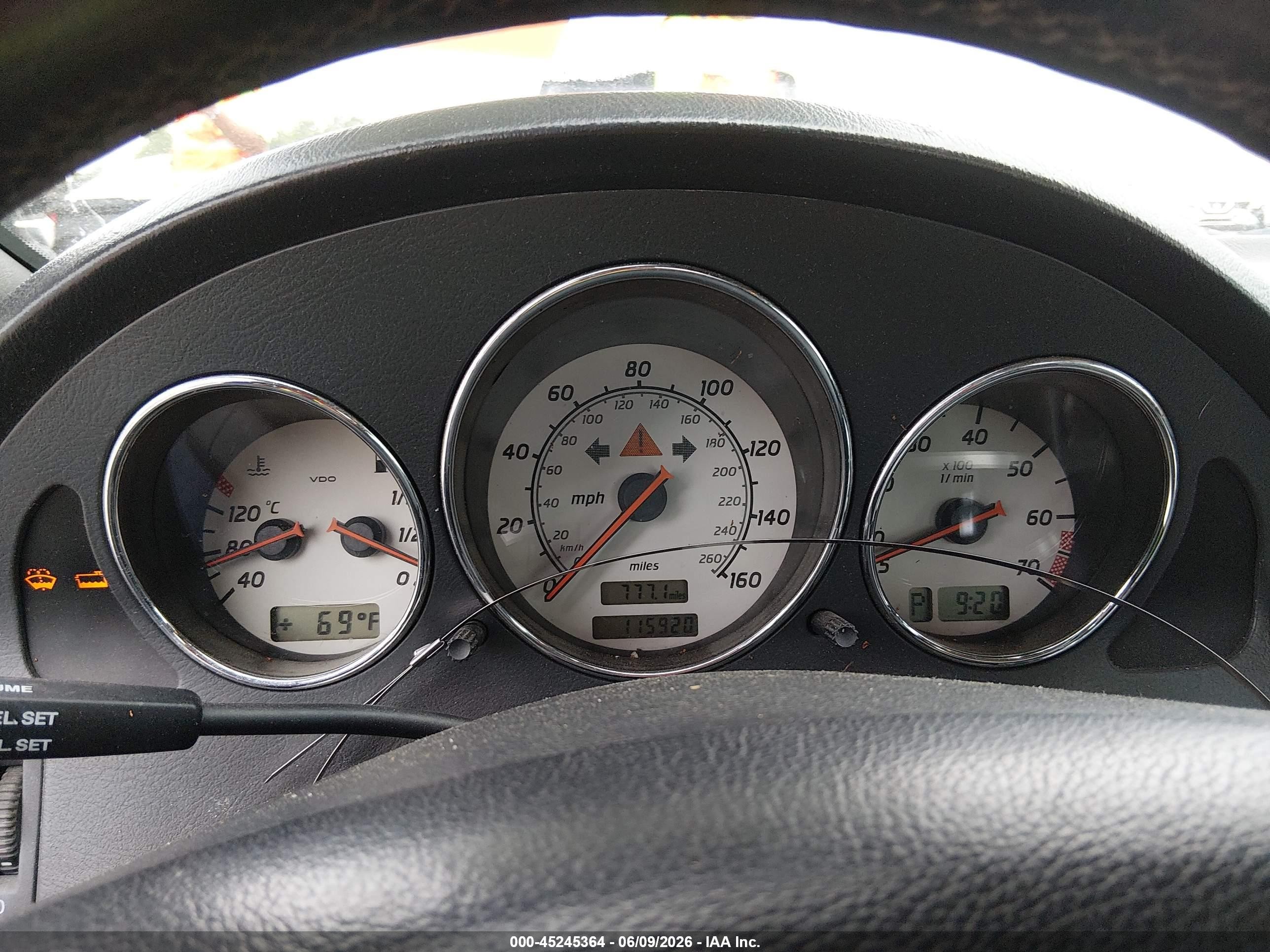 2003 Mercedes-benz Slk 230 Kompressor Silver vin: WDBKK49F93F274542