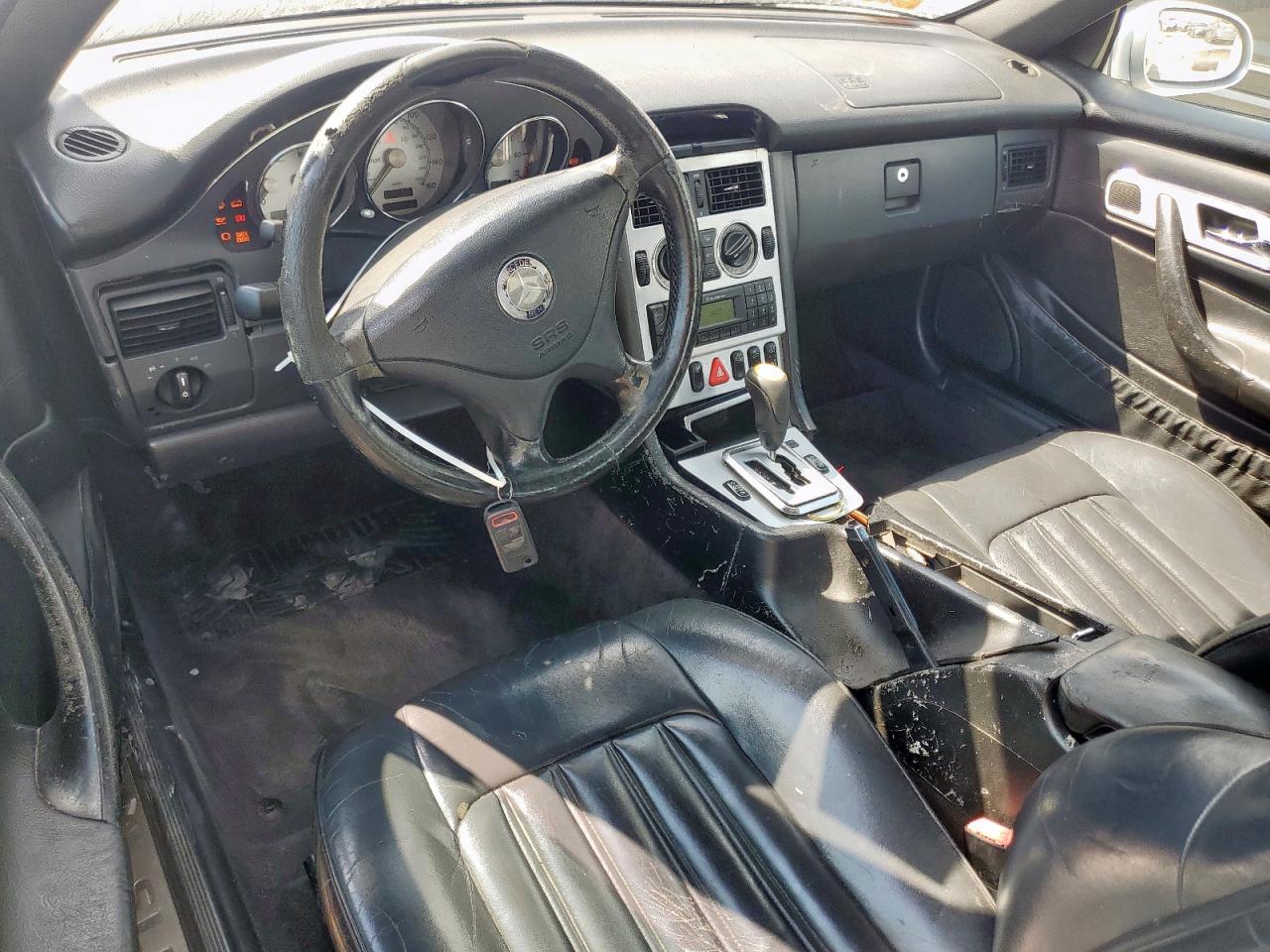 2004 Mercedes-benz Slk 230 Kompressor Silver vin: WDBKK49FX4F299094
