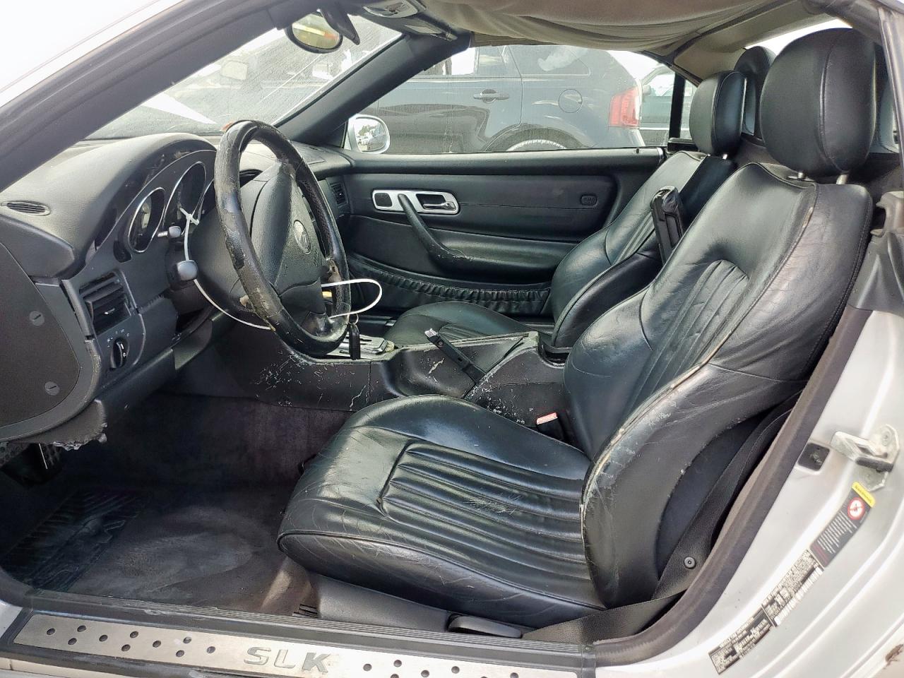 2004 Mercedes-benz Slk 230 Kompressor Silver vin: WDBKK49FX4F299094