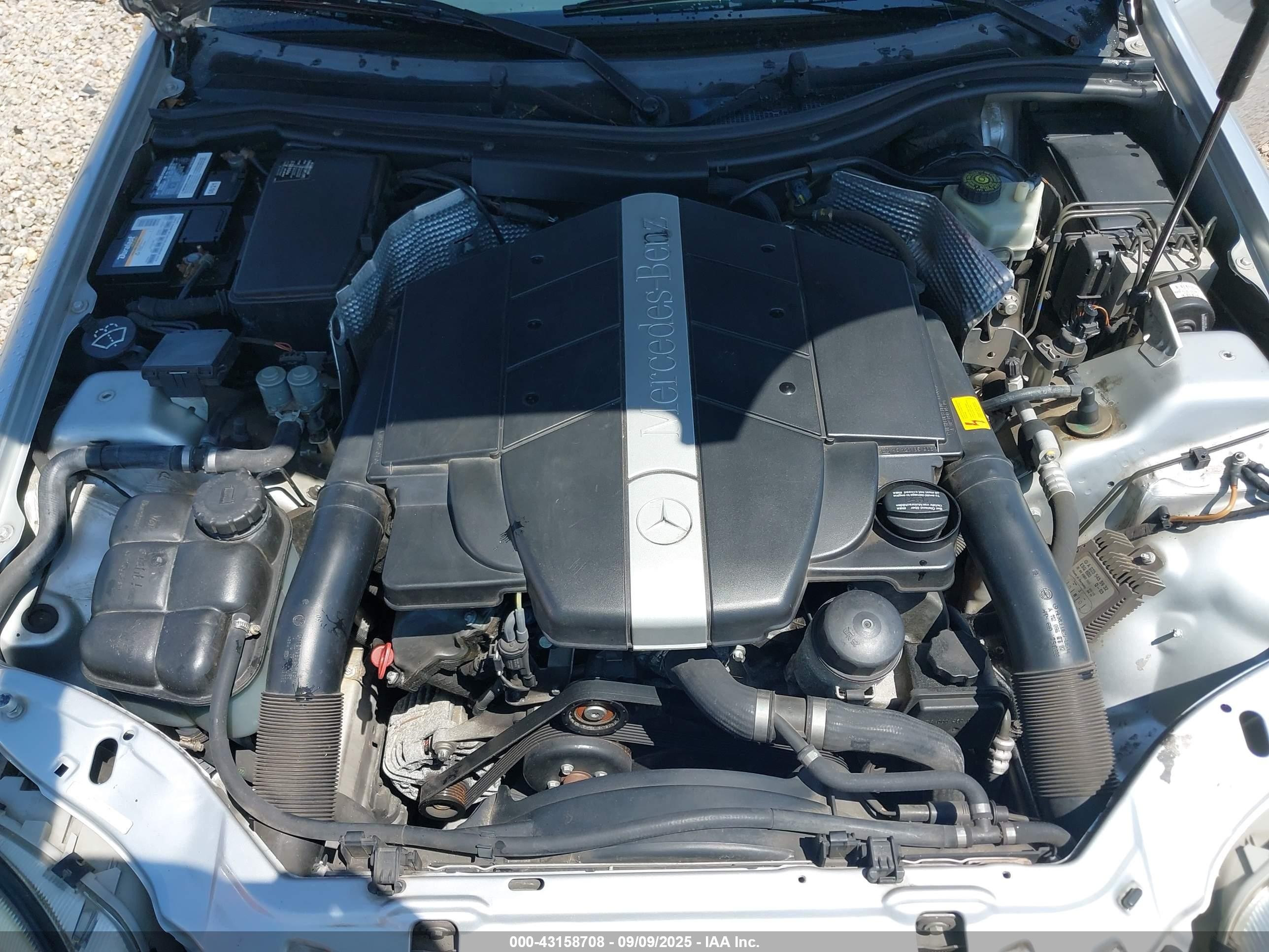 2001 Mercedes-benz Slk 320   Silver vin: WDBKK65F01F196487