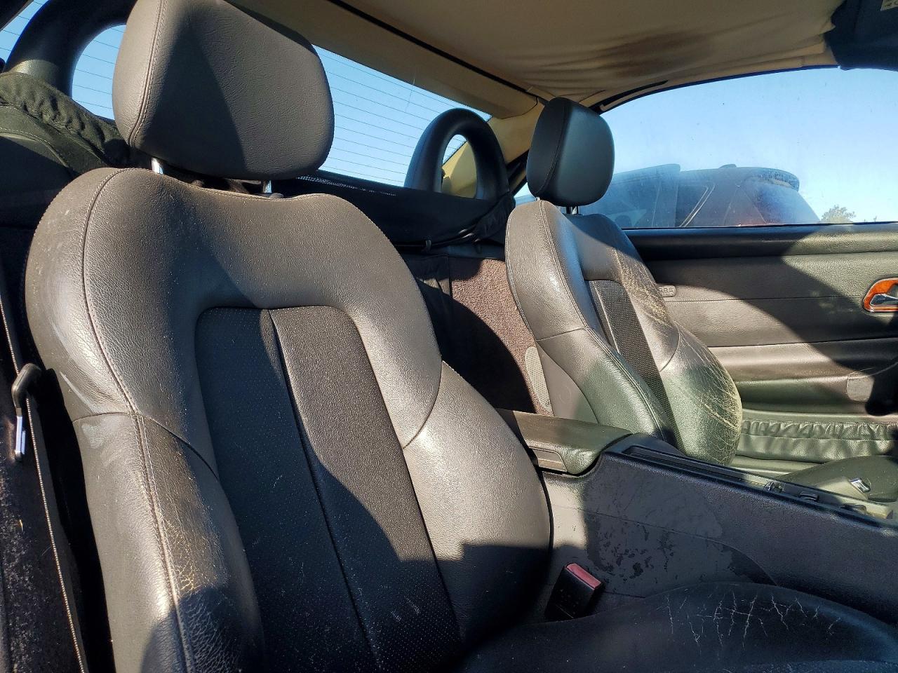 2001 Mercedes-benz Slk 320 Black vin: WDBKK65F01F213904