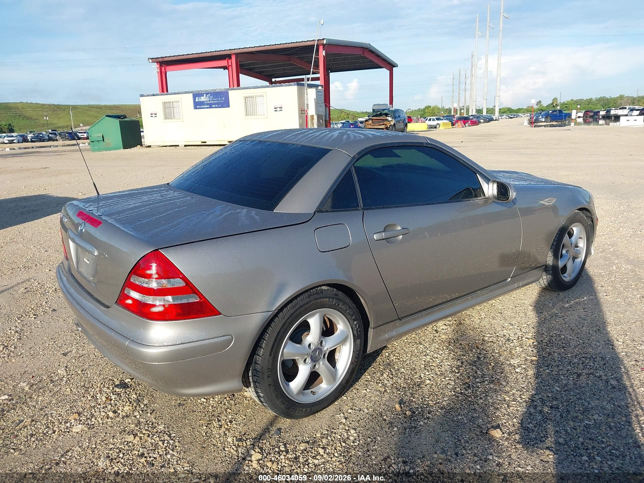 2003 Mercedes-benz Slk 320 Tan vin: WDBKK65F03F293336