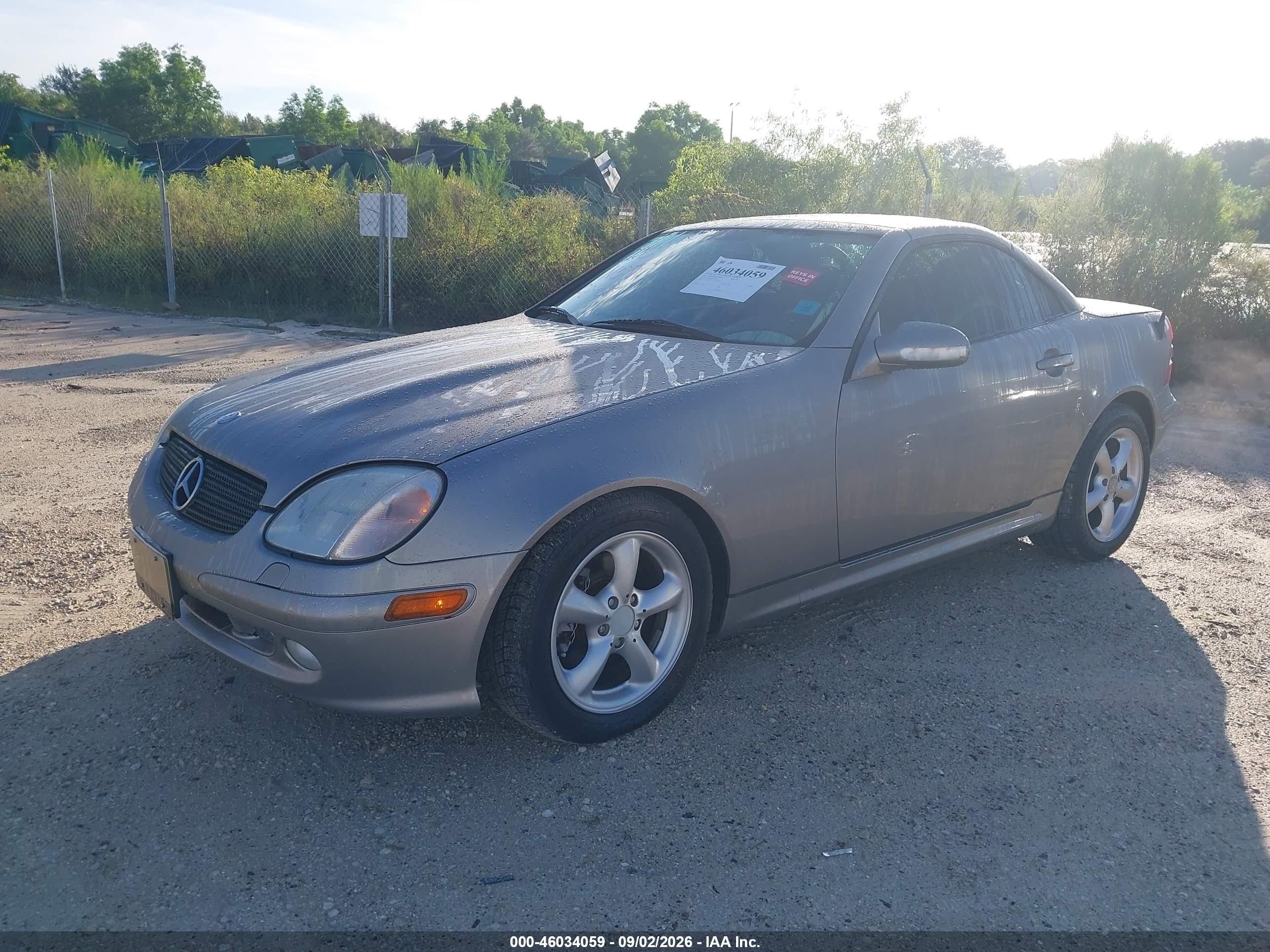 2003 Mercedes-benz Slk 320 Tan vin: WDBKK65F03F293336