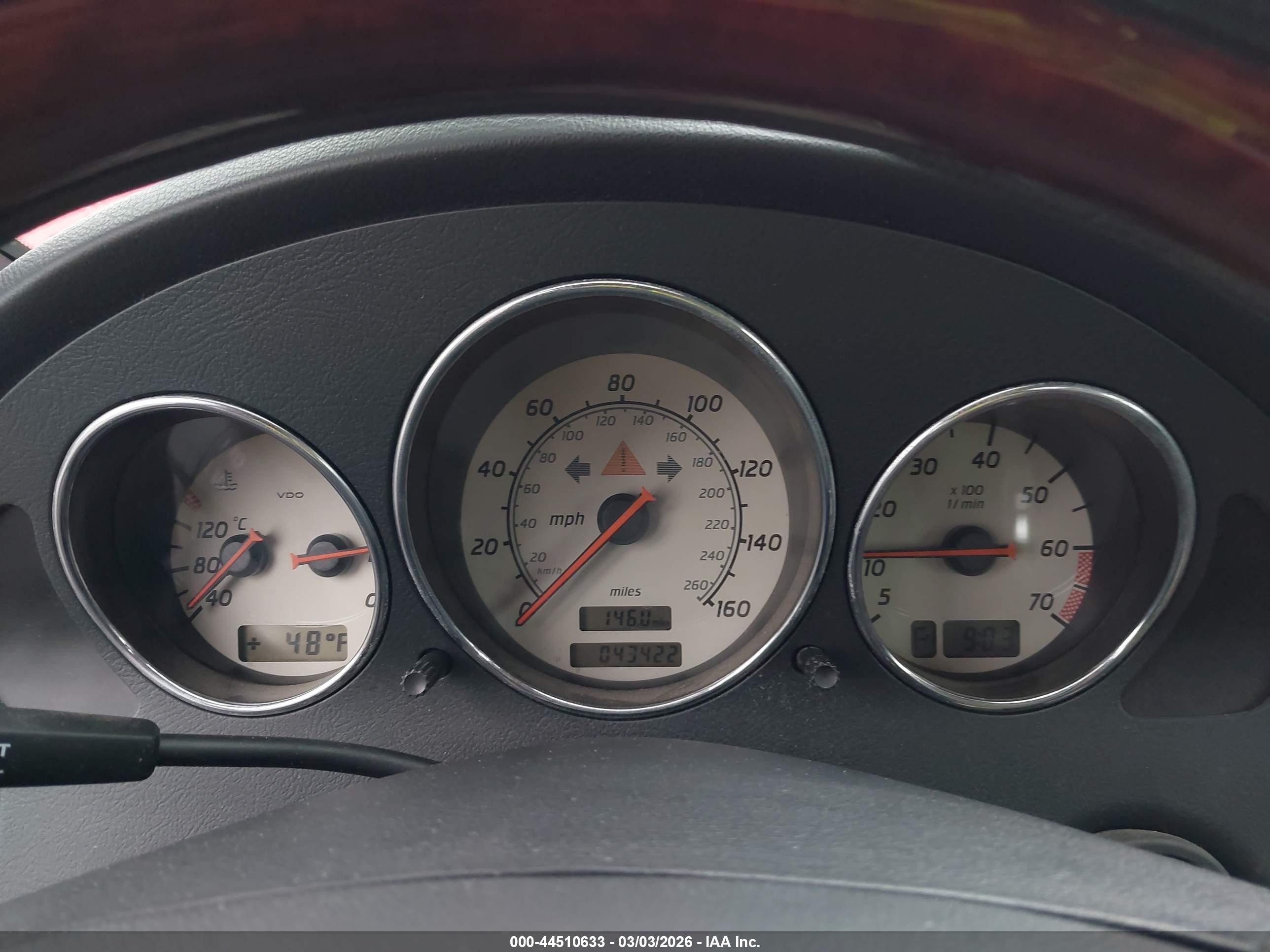 2001 Mercedes-benz Slk 320   Red vin: WDBKK65F11F198734
