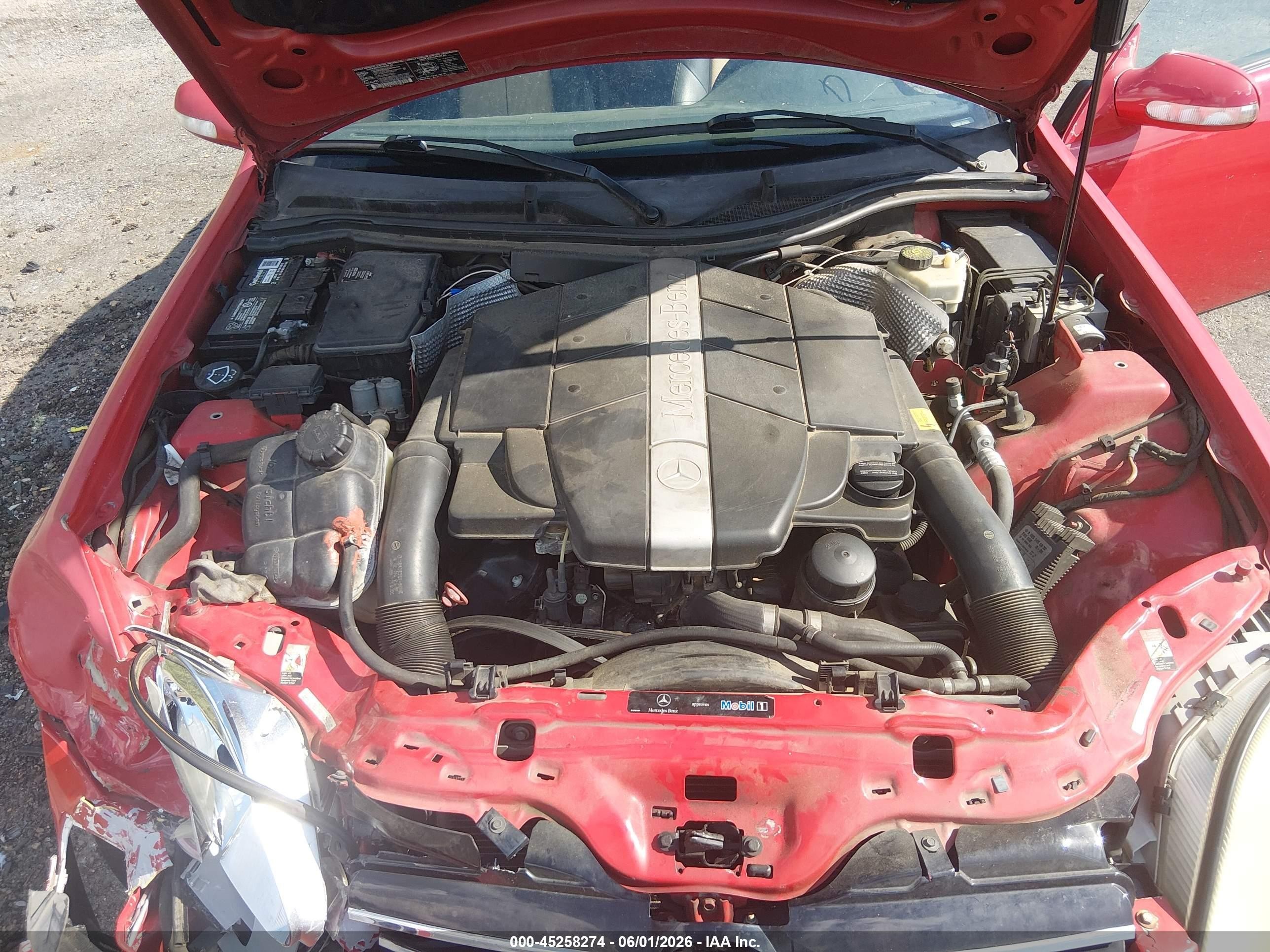 2002 Mercedes-benz Slk 320 Красный vin: WDBKK65F12F265656