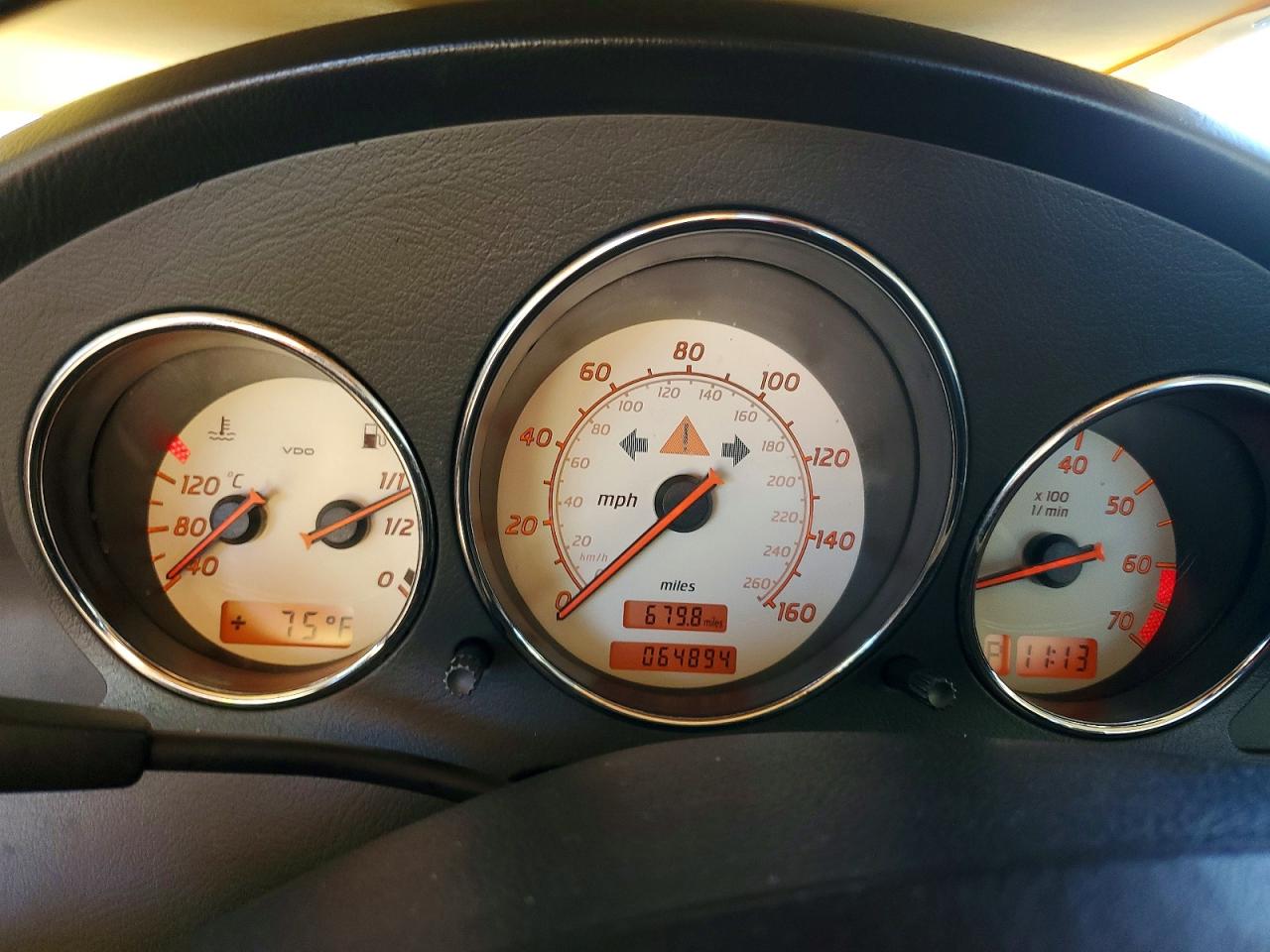 2001 Mercedes-benz Slk 320 Silver vin: WDBKK65F21F214374