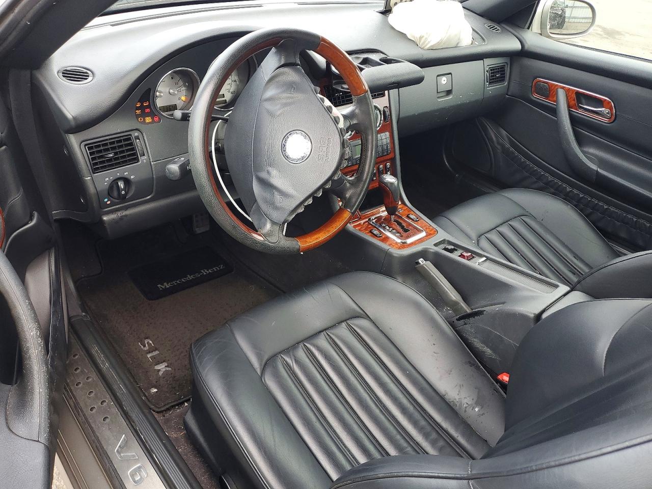 2004 Mercedes-benz Slk 320 Silver vin: WDBKK65F24F306377