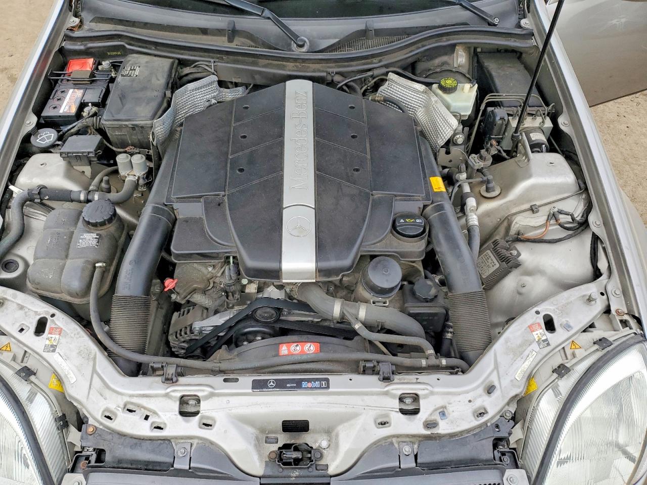 2004 Mercedes-benz Slk 320 Silver vin: WDBKK65F24F306993