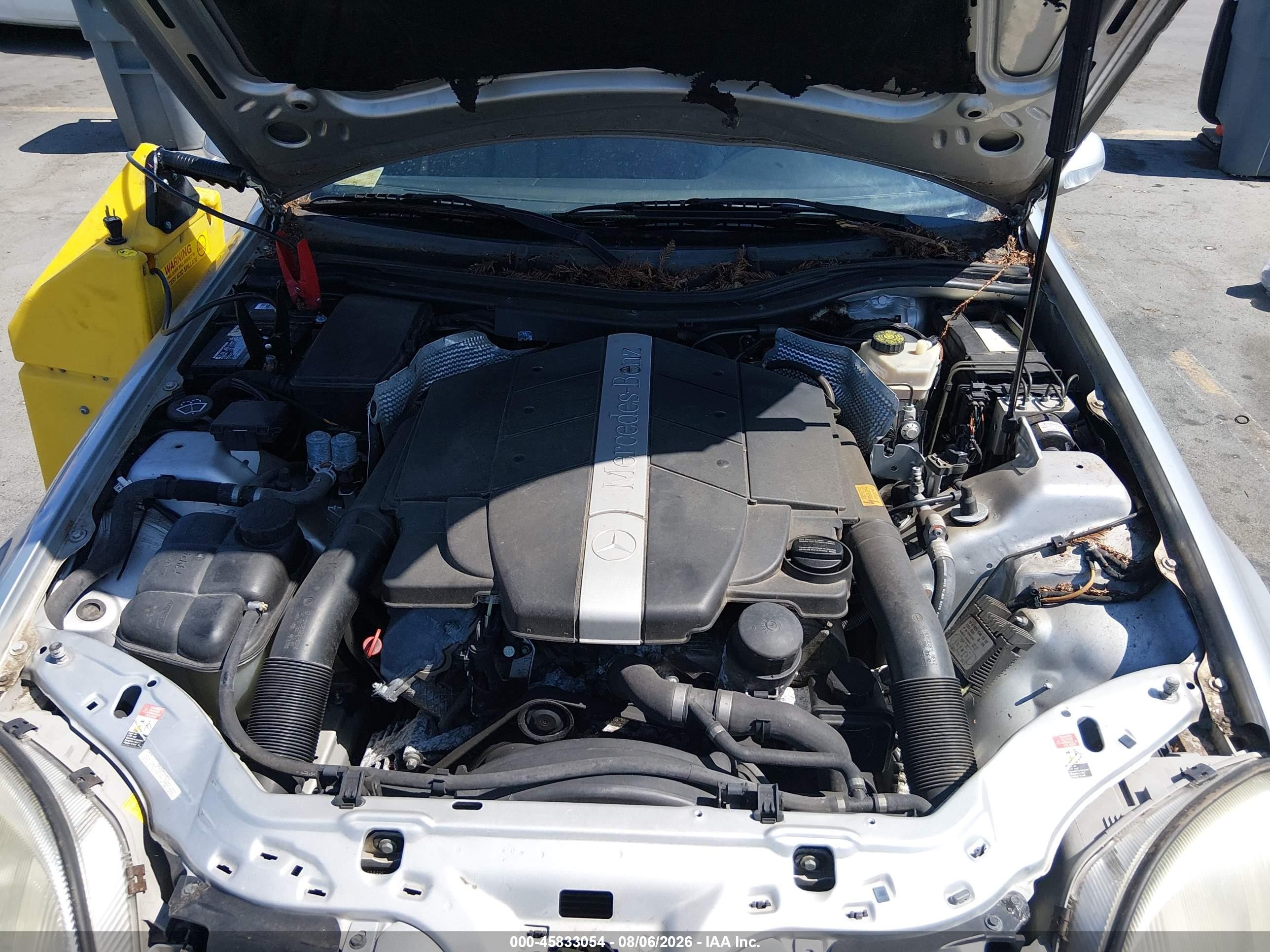 2001 Mercedes-benz Slk 320   Silver vin: WDBKK65F31F219390