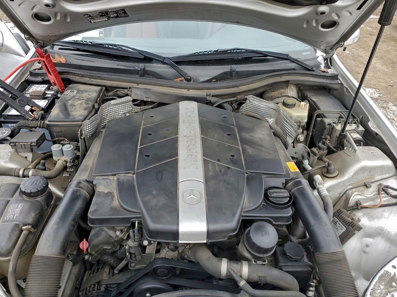 2001 Mercedes-benz Slk 320 Silver vin: WDBKK65F41F202940