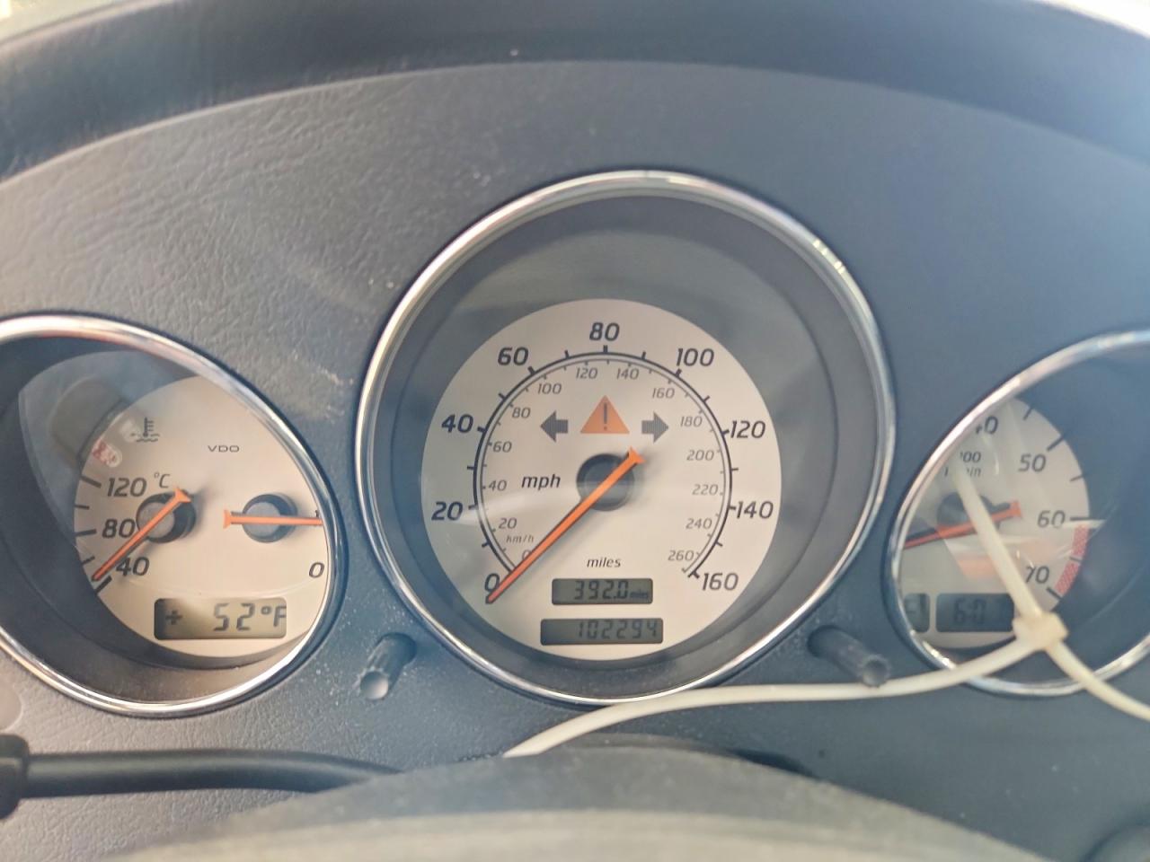 2001 Mercedes-benz Slk 320 Black vin: WDBKK65F51F195139
