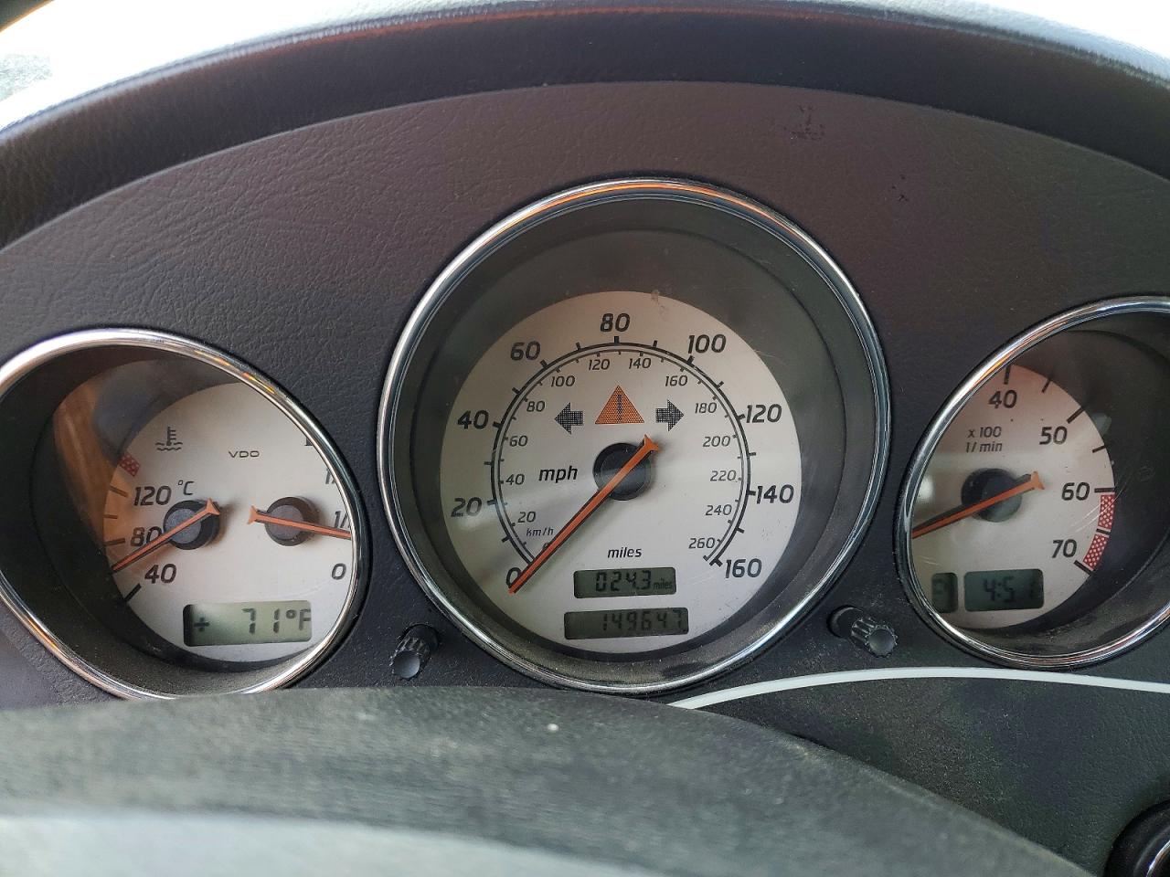 2001 Mercedes-benz Slk 320 Silver vin: WDBKK65F51F213428
