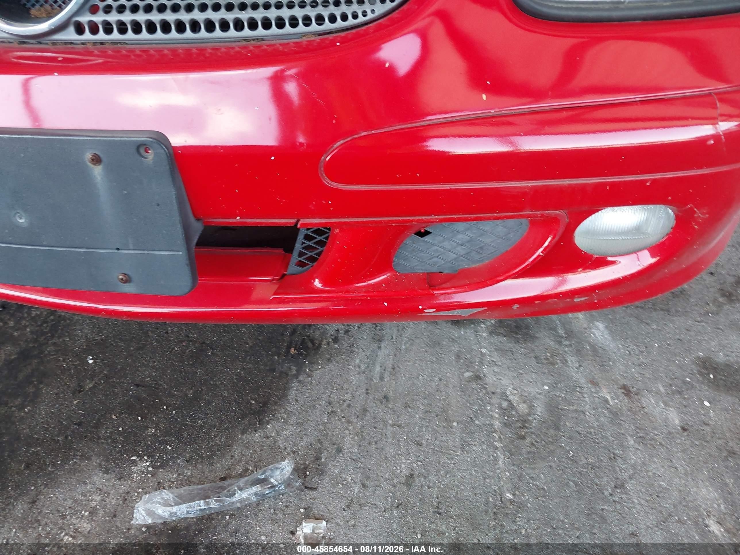 2001 Mercedes-benz Slk 320   Red vin: WDBKK65F51F232335