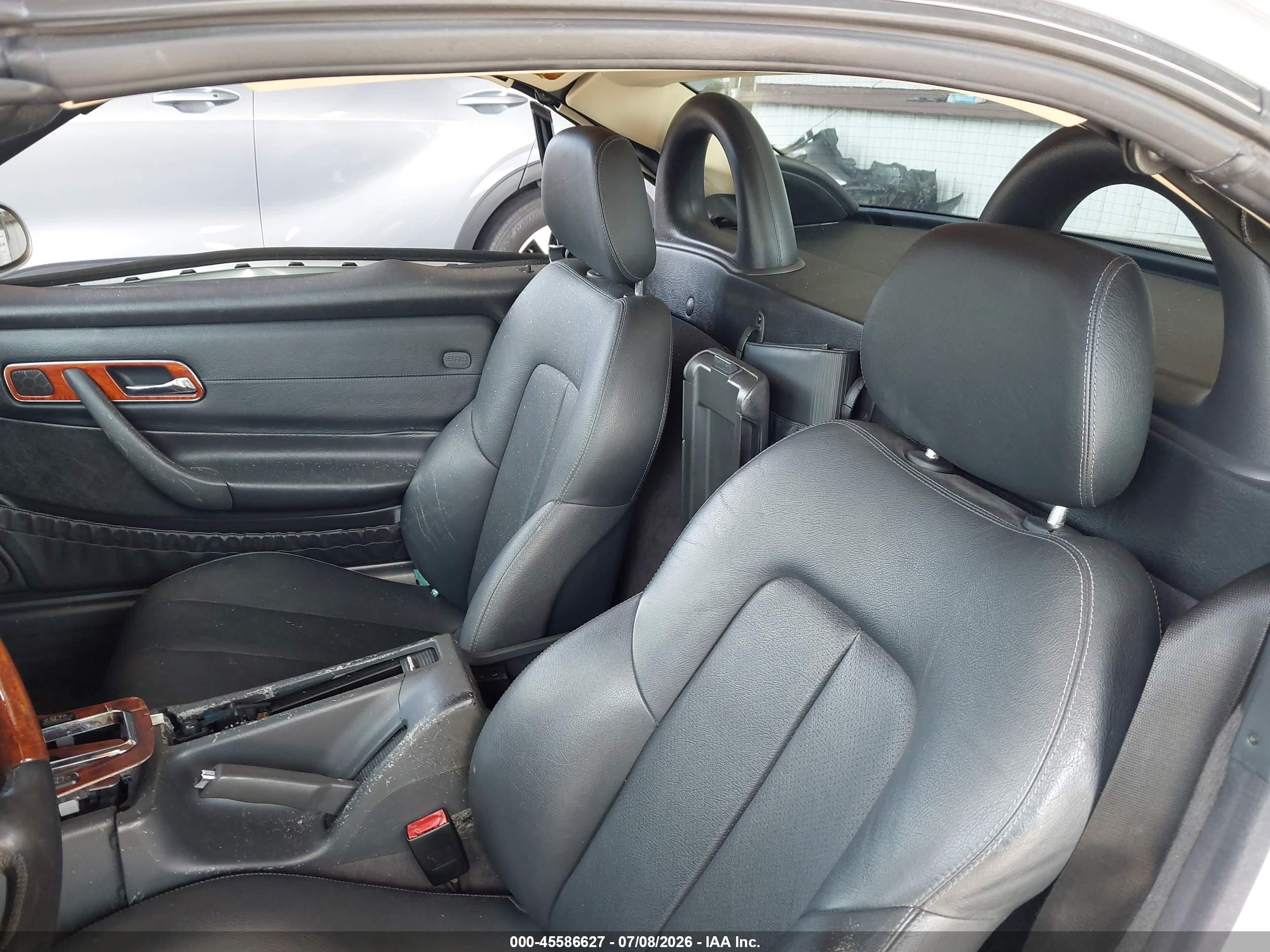 2003 Mercedes-benz Slk 320   Silver vin: WDBKK65F63F286052