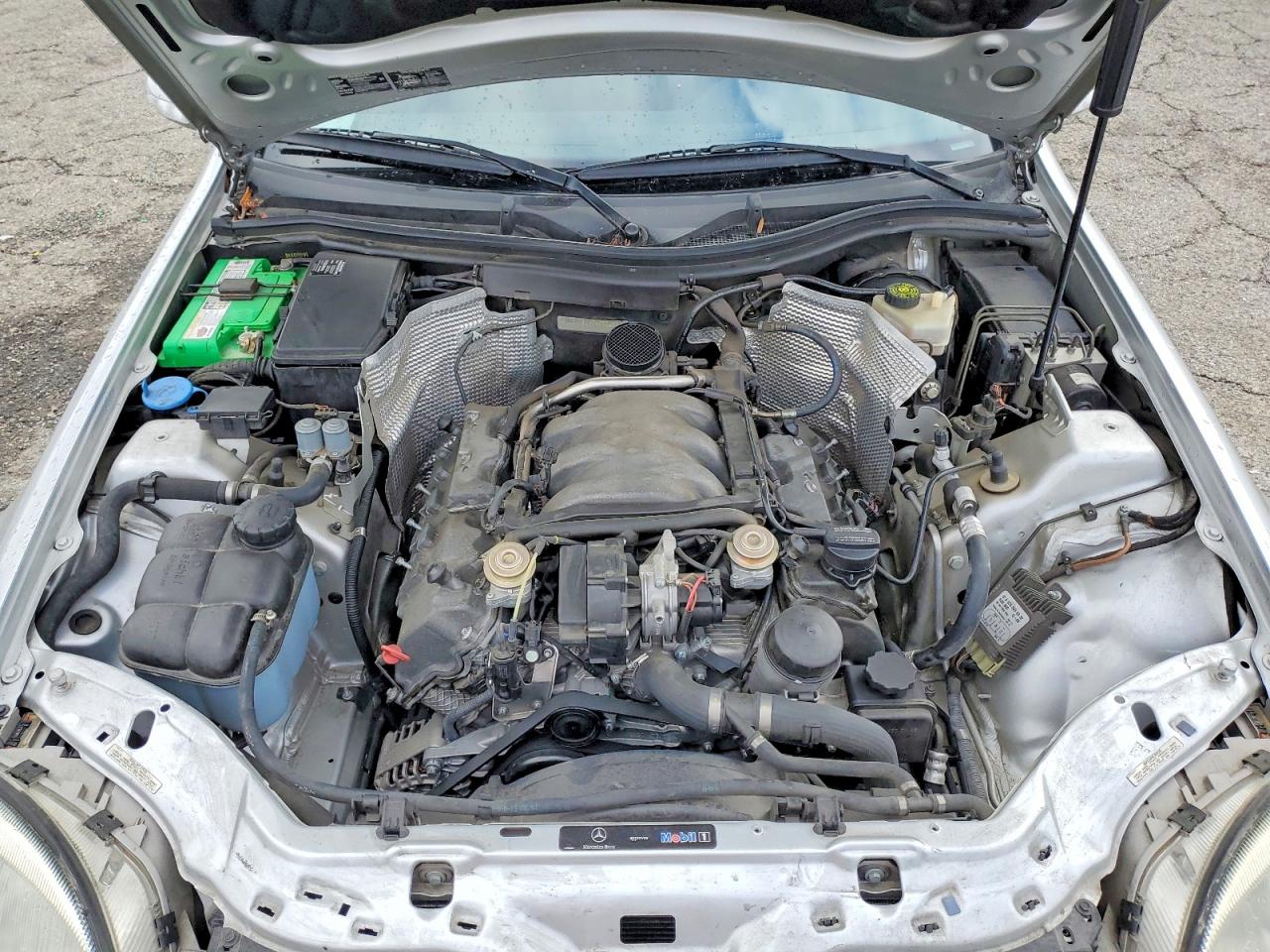 2004 Mercedes-benz Slk 320 Silver vin: WDBKK65F64F303322