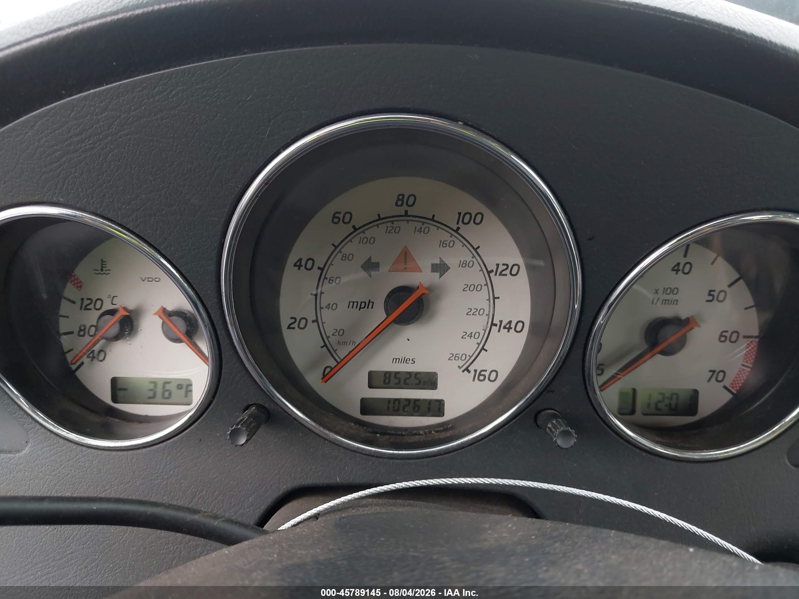 2001 Mercedes-benz Slk 320   Silver vin: WDBKK65F71F200034