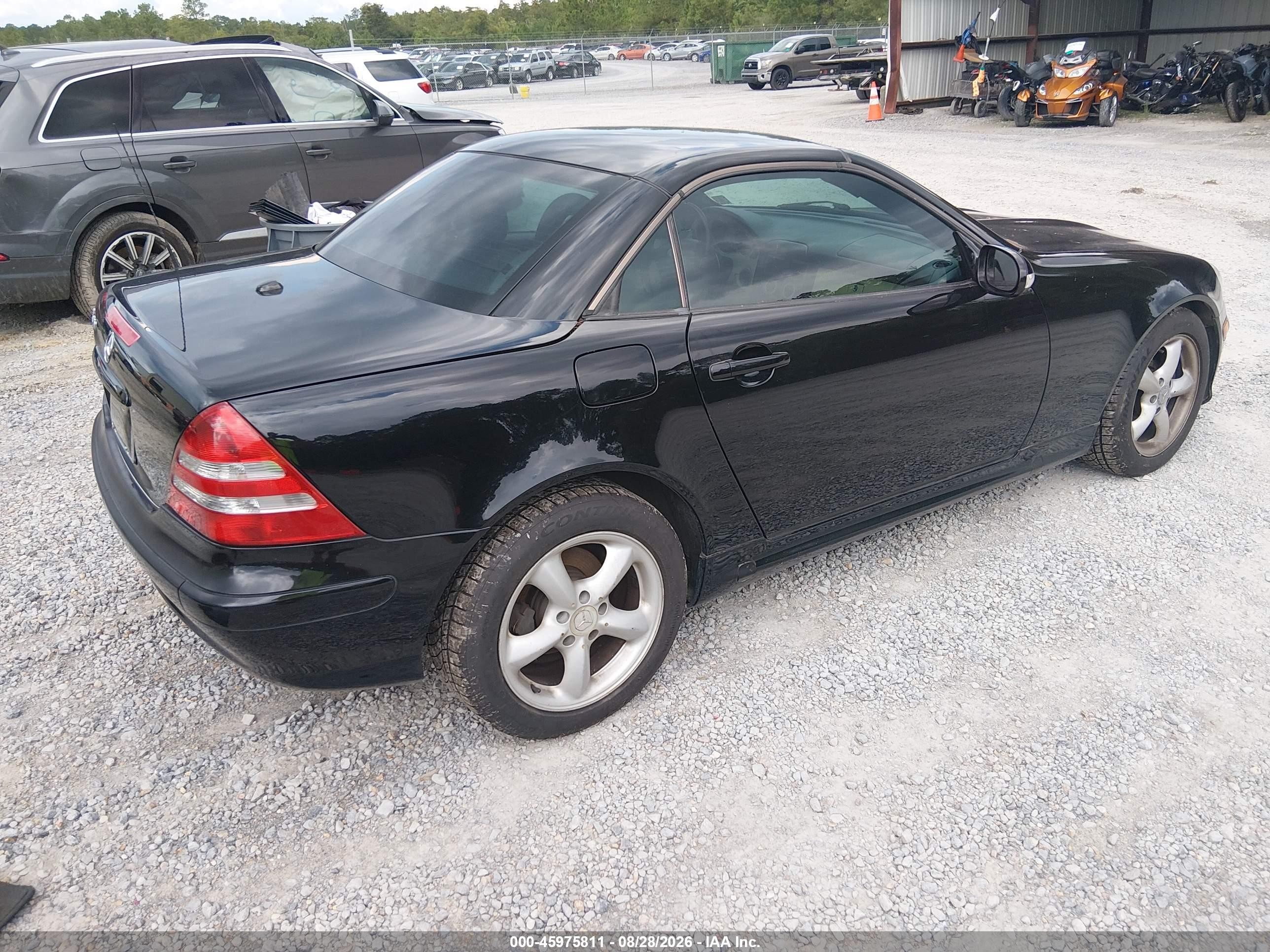 2003 Mercedes-benz Slk 320   Черный vin: WDBKK65F73F278199