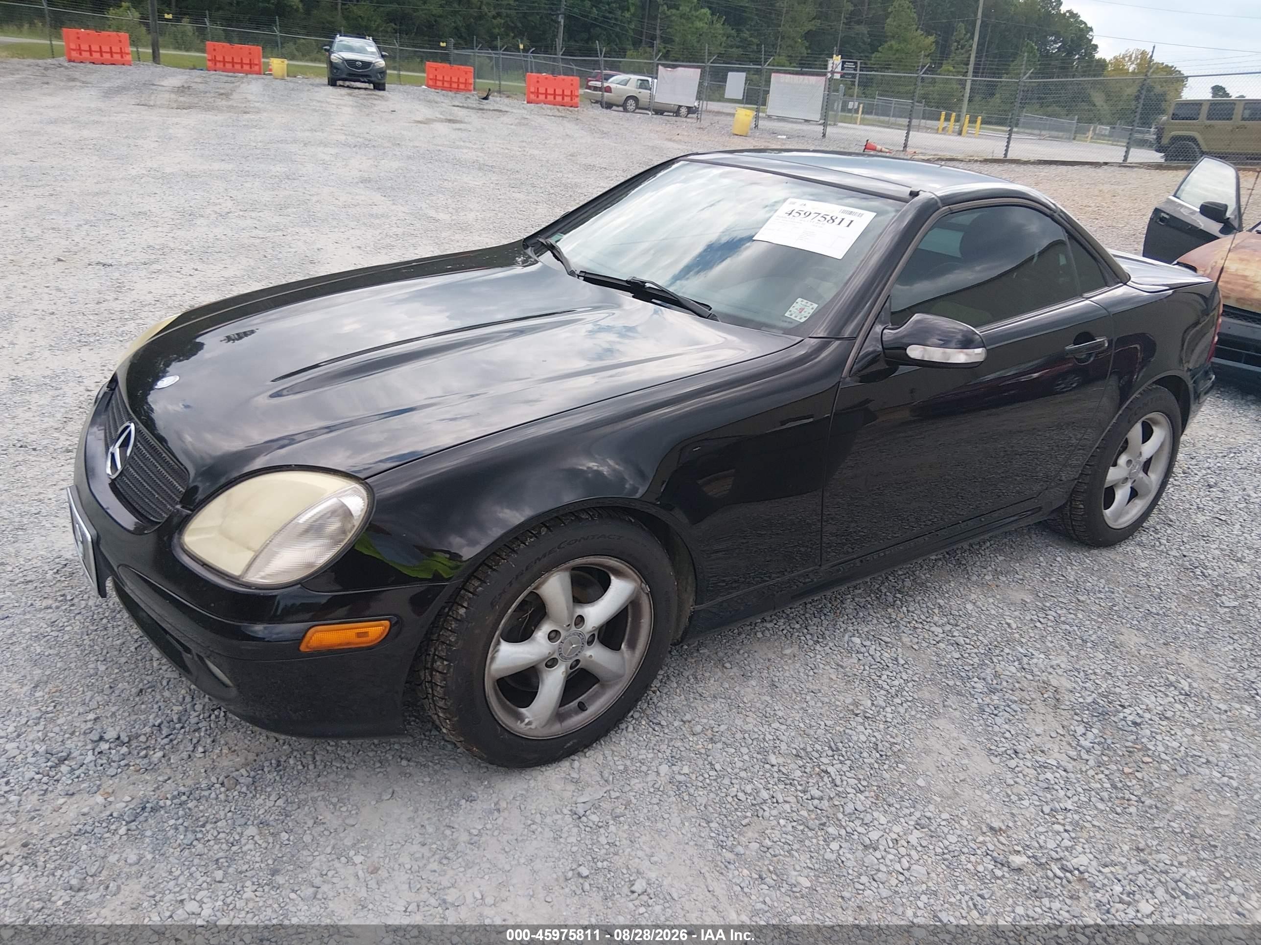 2003 Mercedes-benz Slk 320   Черный vin: WDBKK65F73F278199