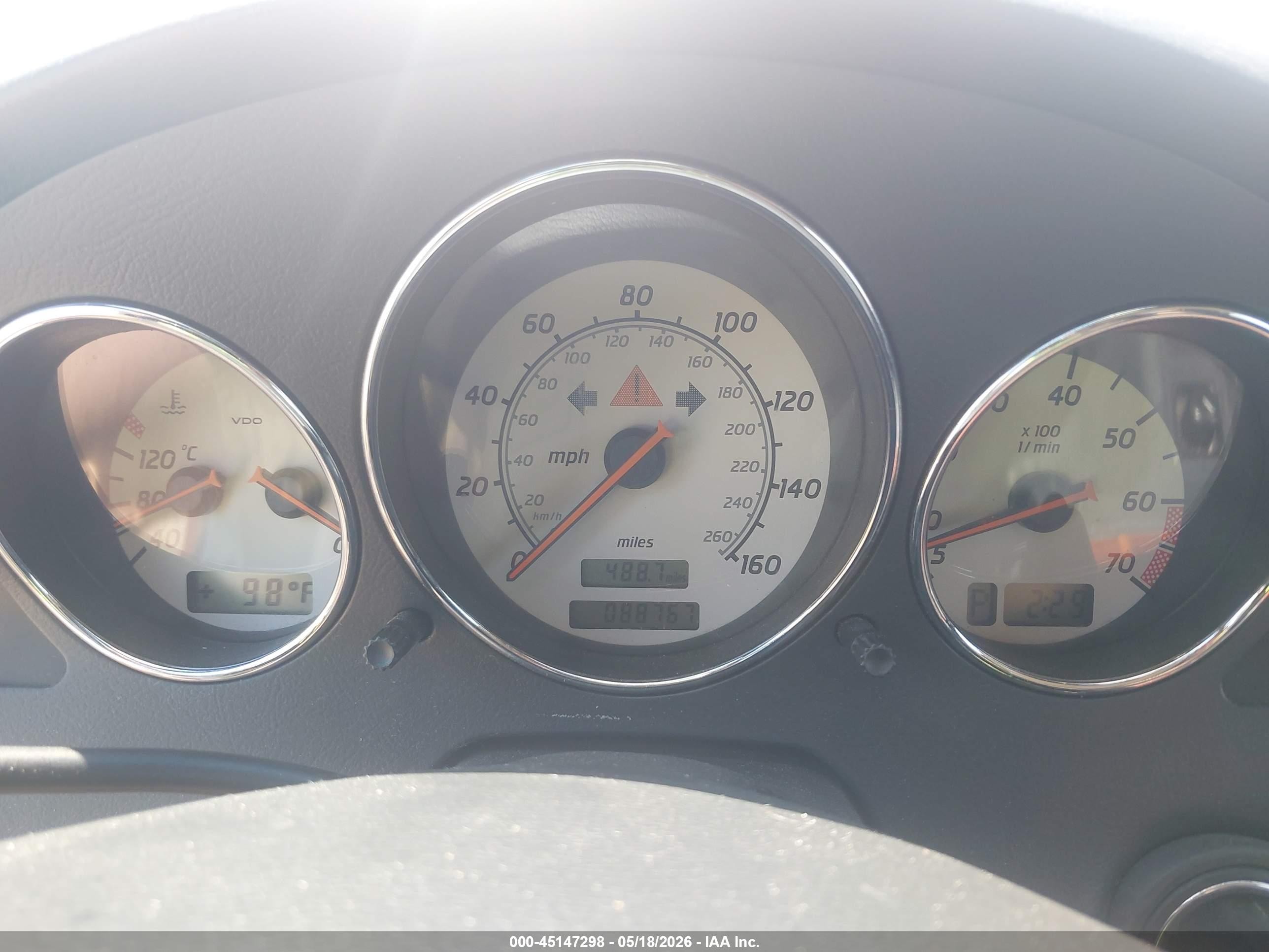 2003 Mercedes-benz Slk 320   Red vin: WDBKK65F73F285542
