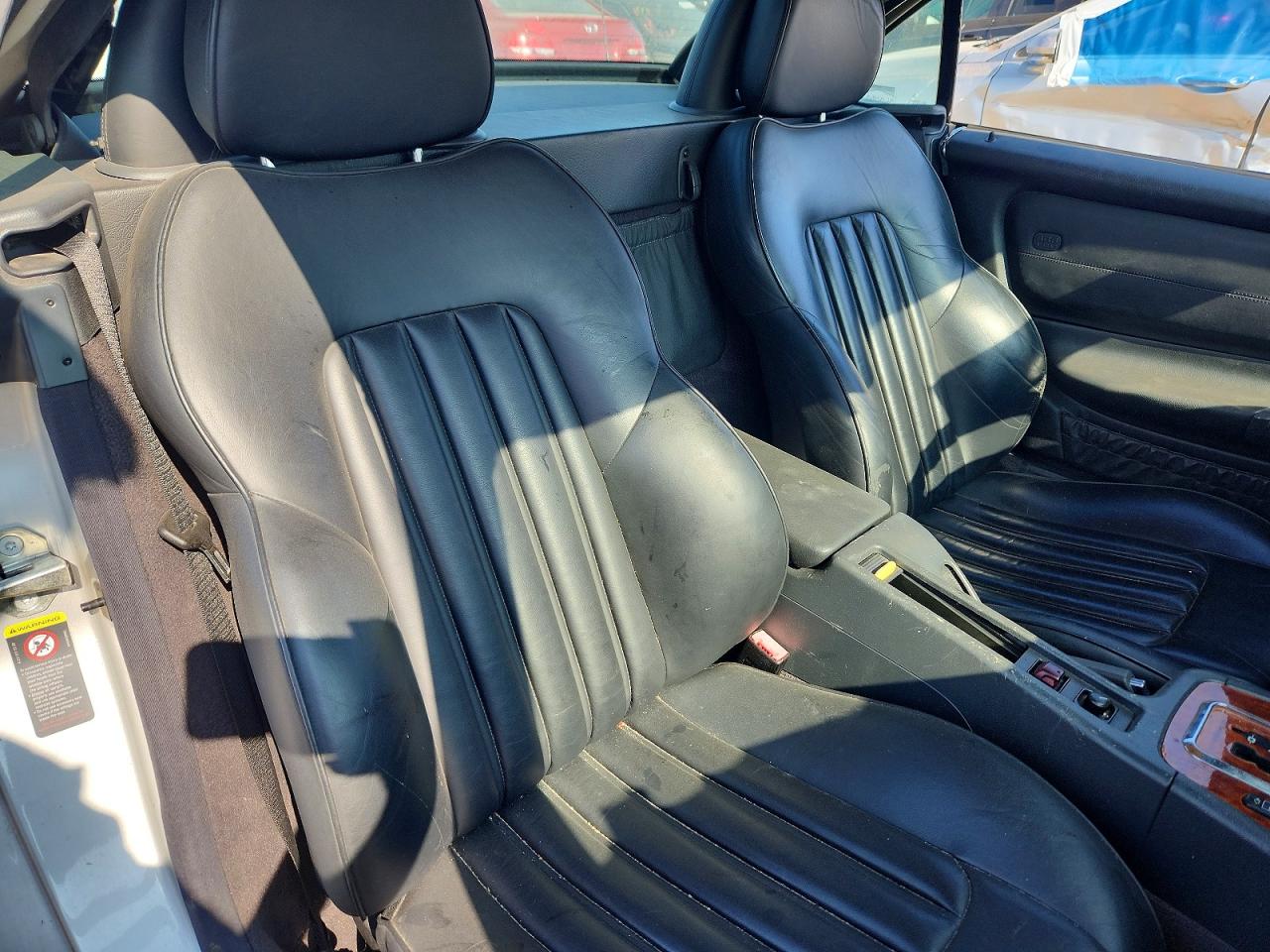 2004 Mercedes-benz Slk 320 Silver vin: WDBKK65F74F304737