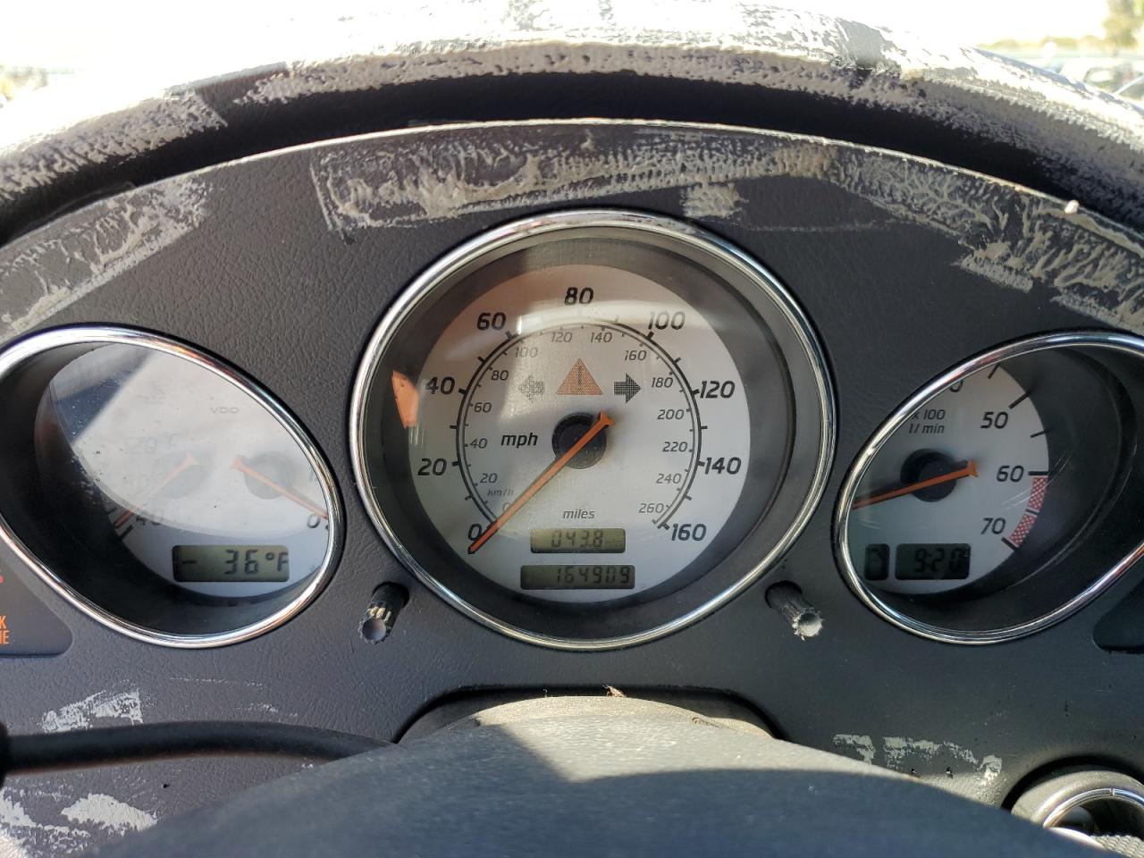 2001 Mercedes-benz Slk-class Black vin: WDBKK65F81F196298