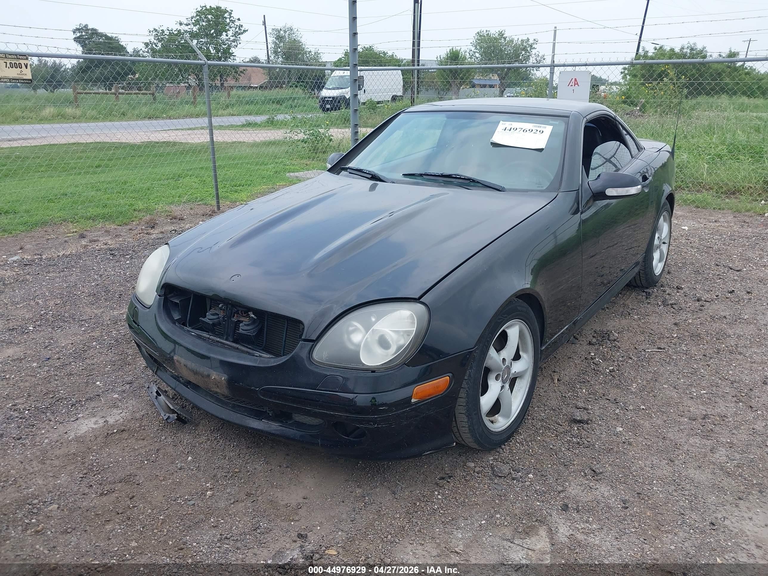 2002 Mercedes-benz Slk 320   Черный vin: WDBKK65F82F238244