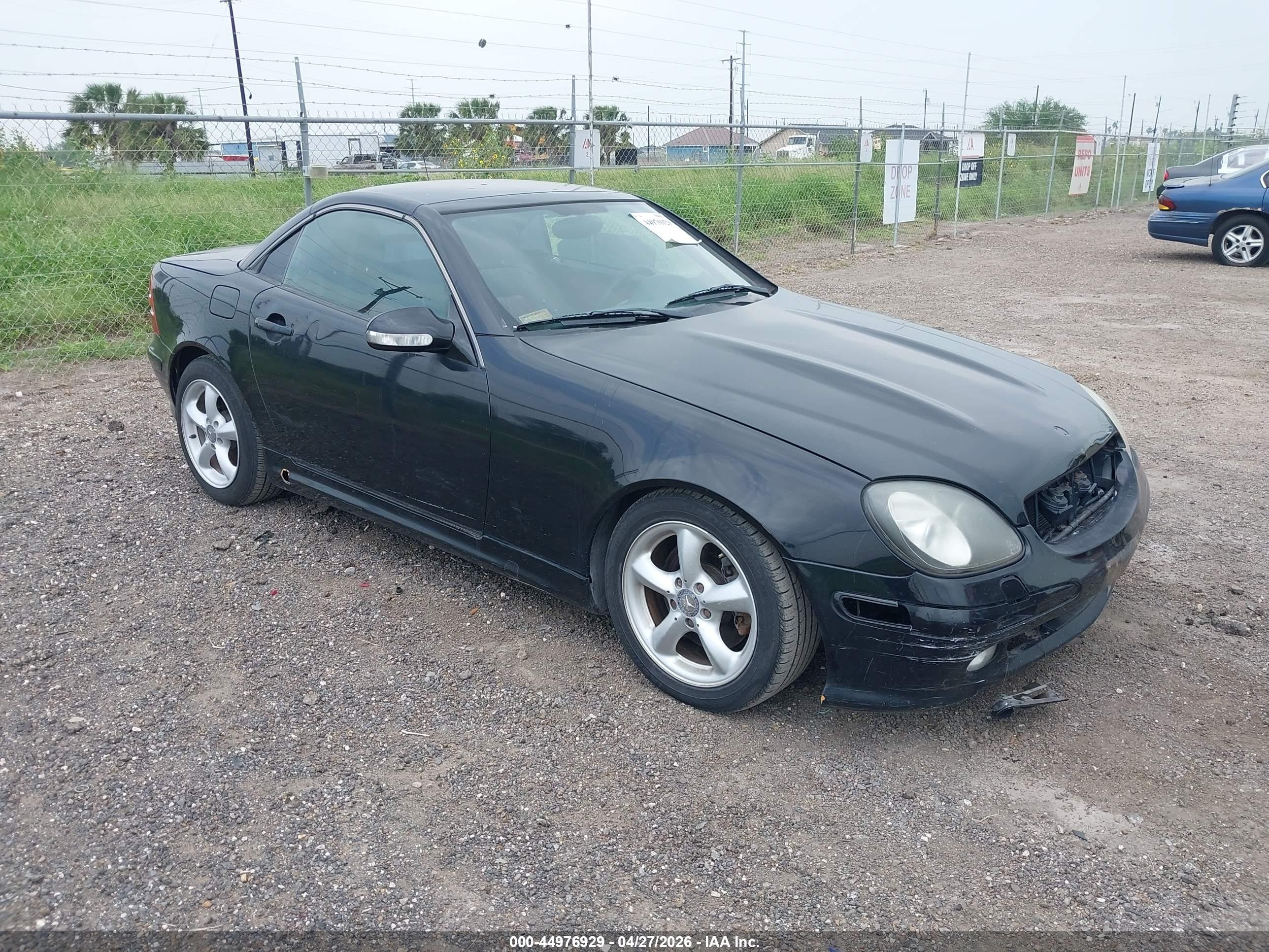 2002 Mercedes-benz Slk 320   Черный vin: WDBKK65F82F238244