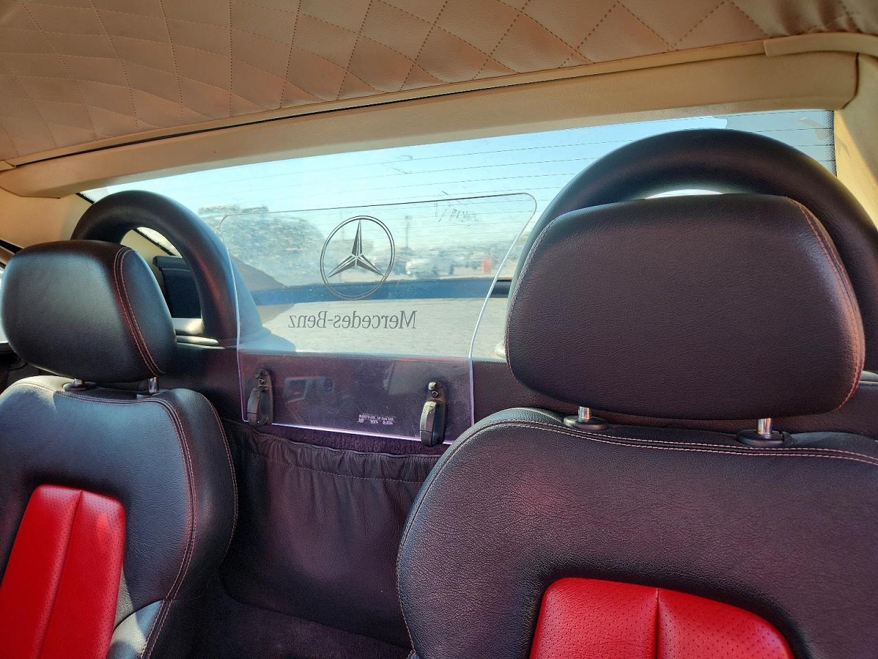 2002 Mercedes-benz Slk 320 Red vin: WDBKK65F82F238339