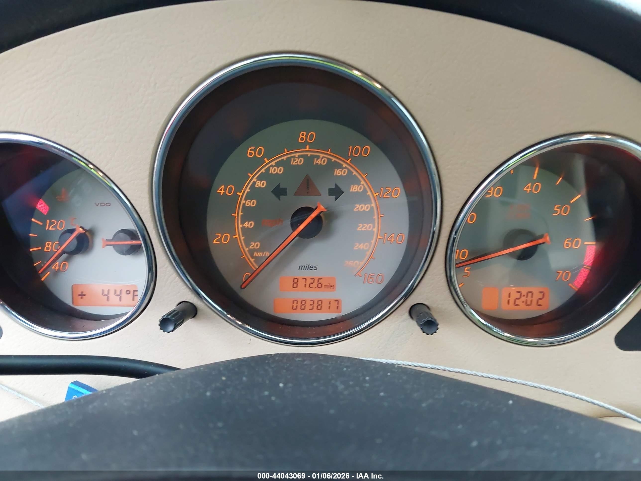 2003 Mercedes-benz Slk 320   Red vin: WDBKK65F83F277336
