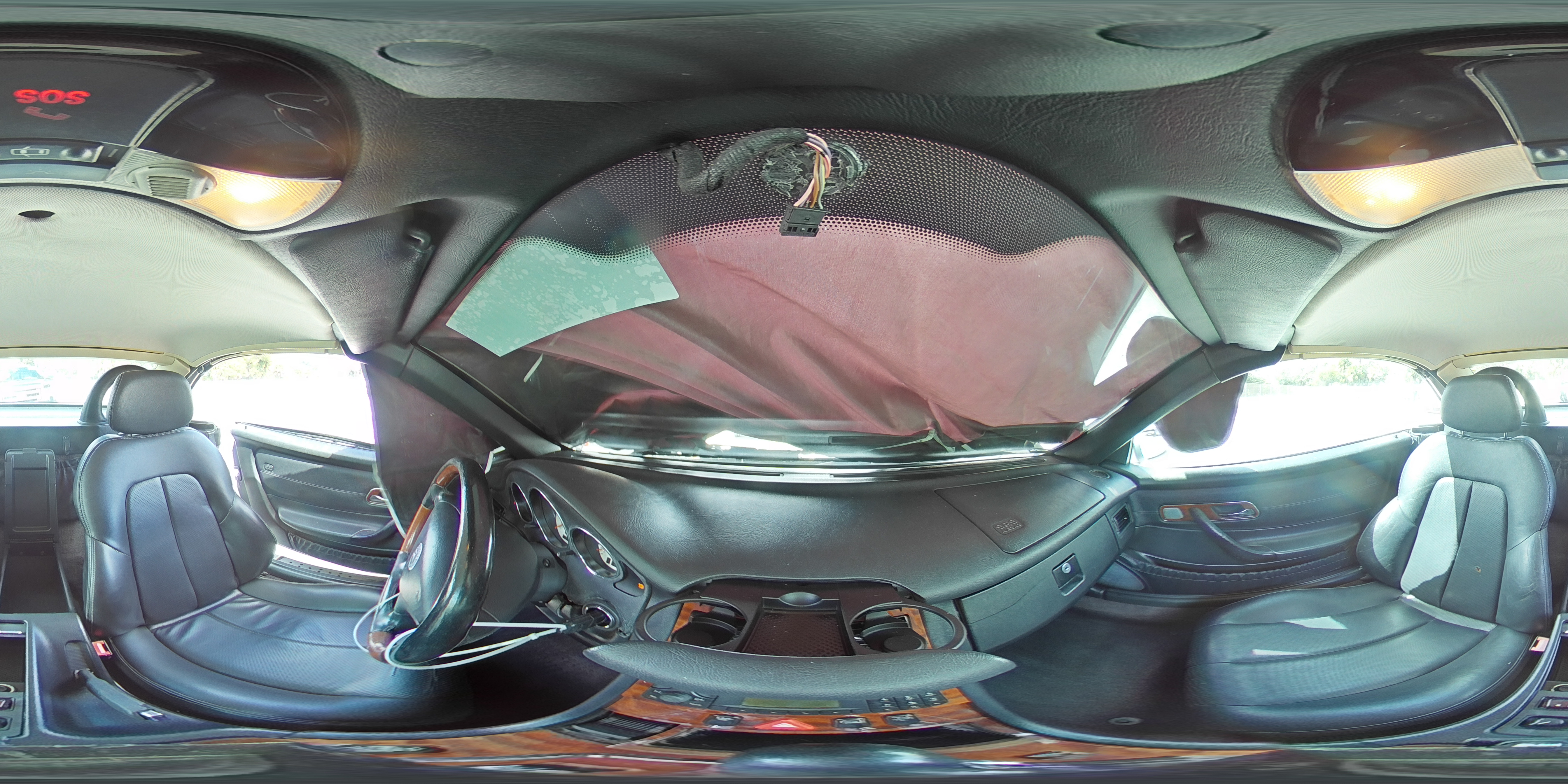 2001 Mercedes-benz Slk 320 Silver vin: WDBKK65F91F188887