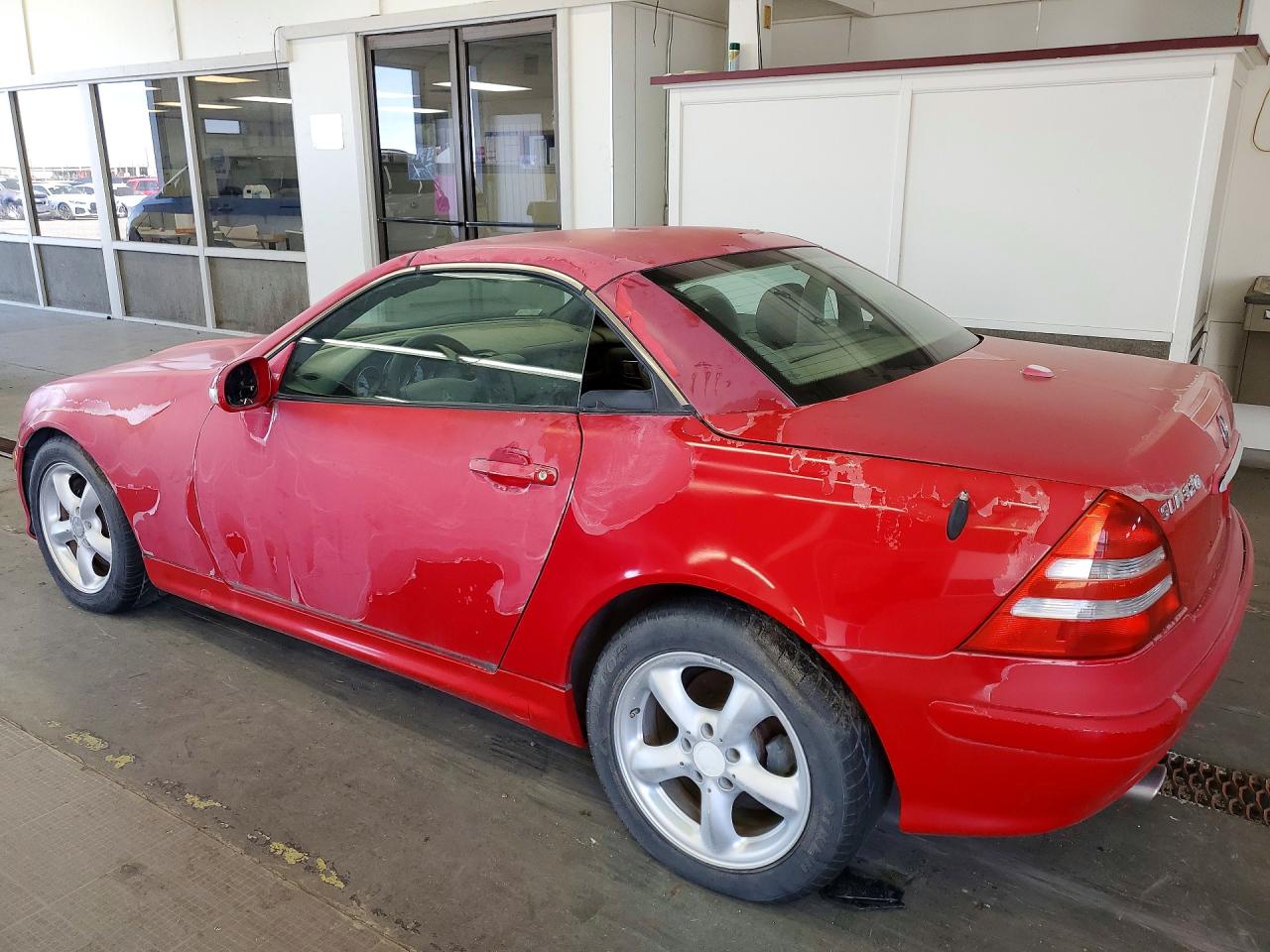 2001 Mercedes-benz Slk 320 Красный vin: WDBKK65F91F200746