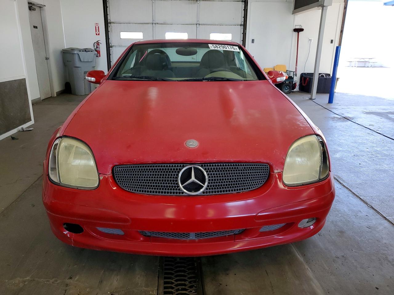 2001 Mercedes-benz Slk 320 Красный vin: WDBKK65F91F200746