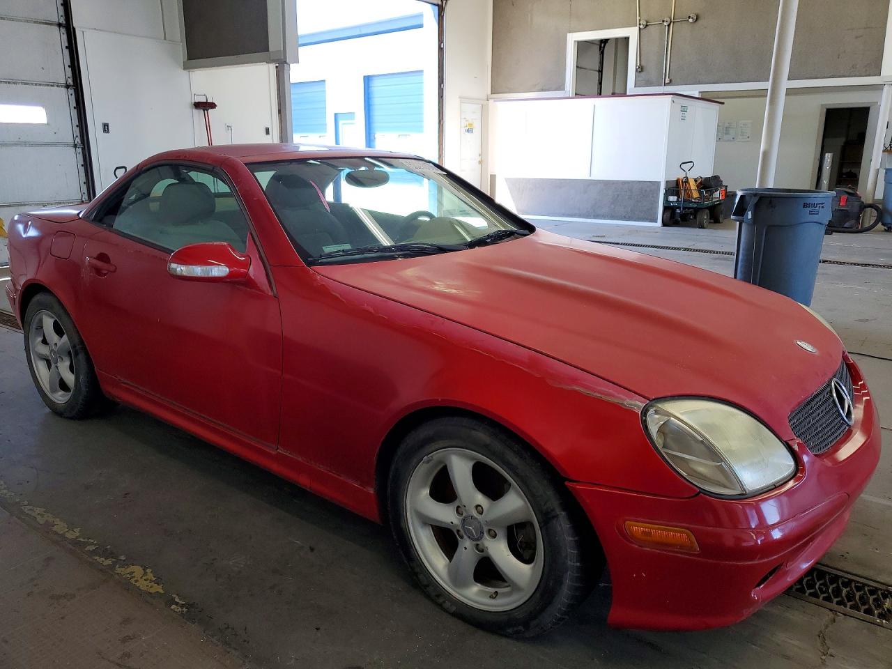 2001 Mercedes-benz Slk 320 Красный vin: WDBKK65F91F200746